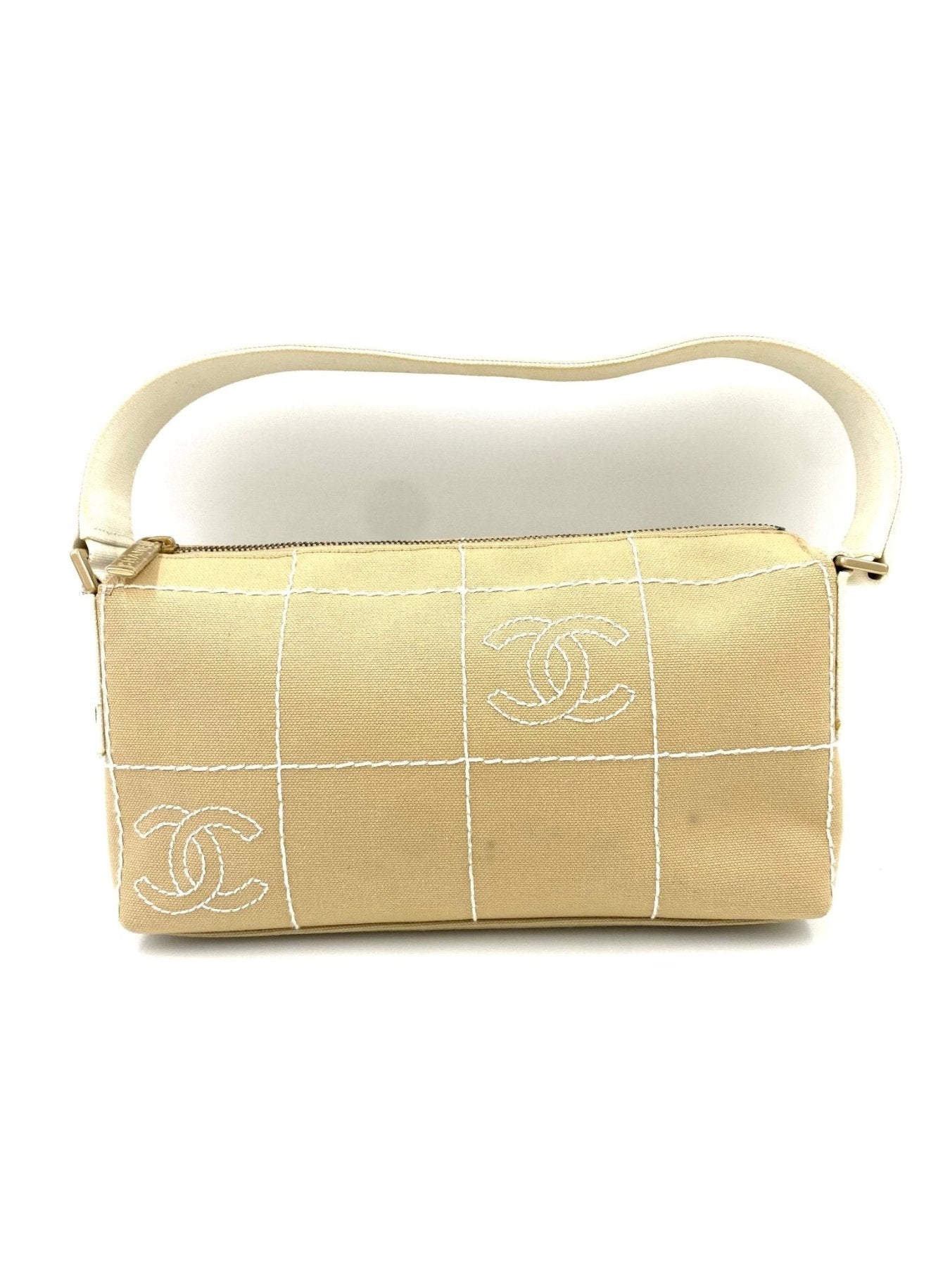 CHANEL Canvas CC Clutch beige - Clutch & Macarons - 8273441 - Clutch & Macarons -