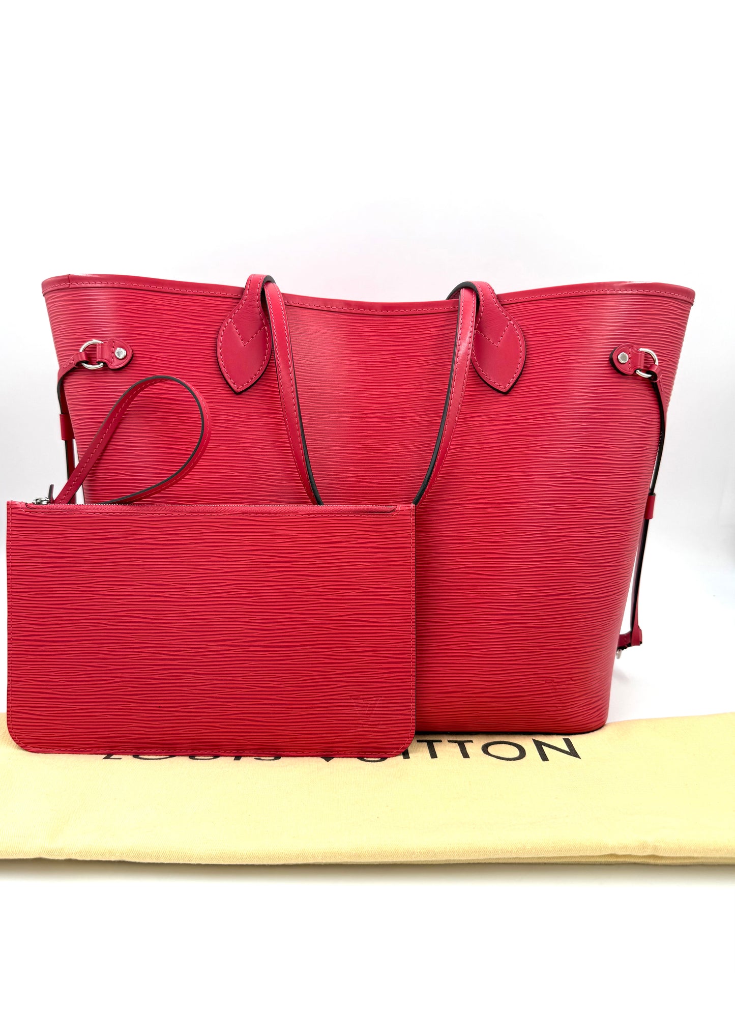 LOUIS VUITTON Neverfull MM Epi Grenadine