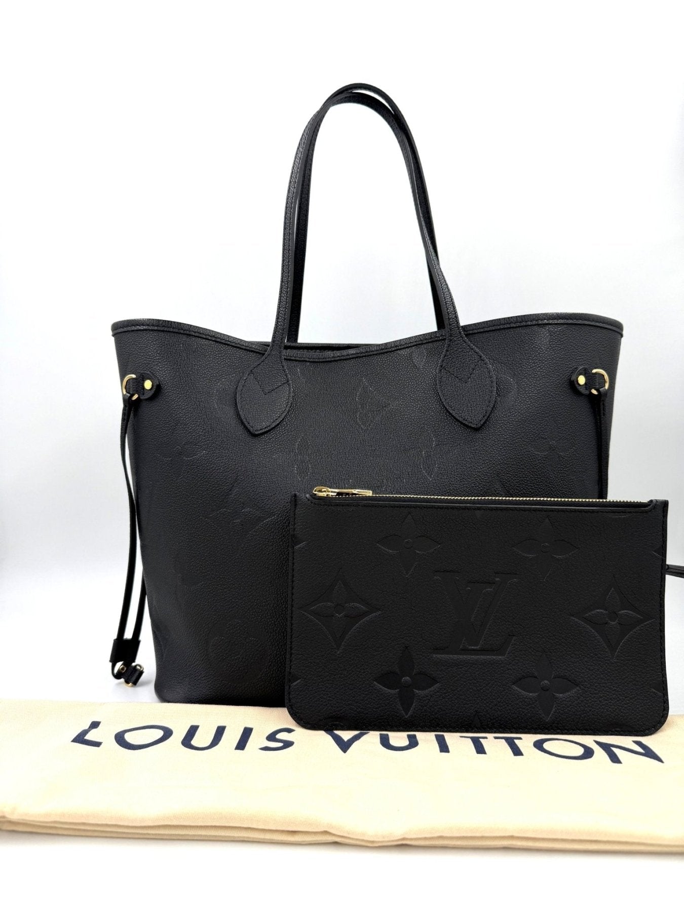 LOUIS VUITTON Neverfull MM Monogram Empreinte schwarz - Clutch & Macarons - Chip - Clutch & Macarons -