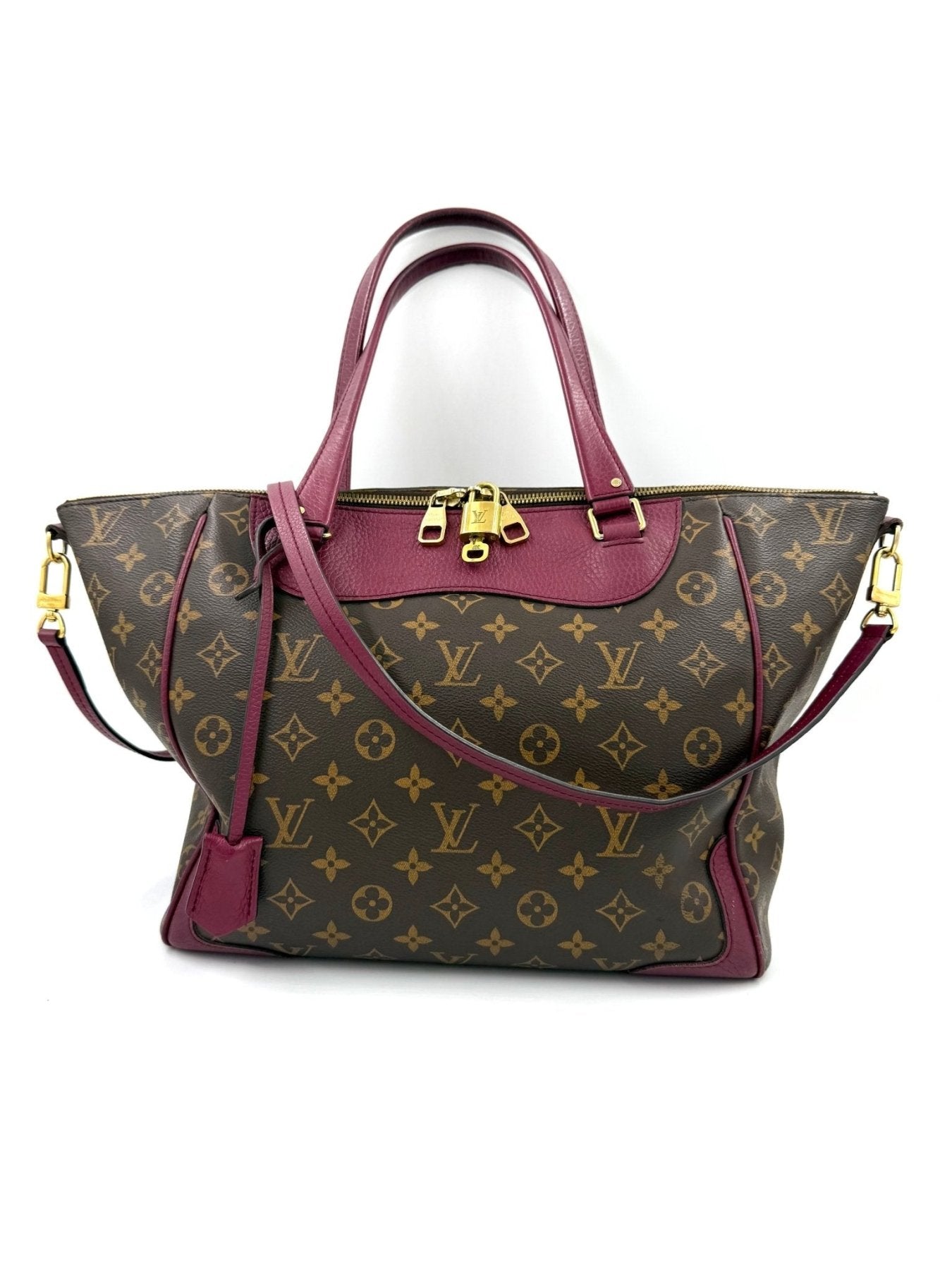LOUIS VUITTON Estrela MM Monogram Canvas bordeaux - Clutch & Macarons - MI0155 - Clutch & Macarons -