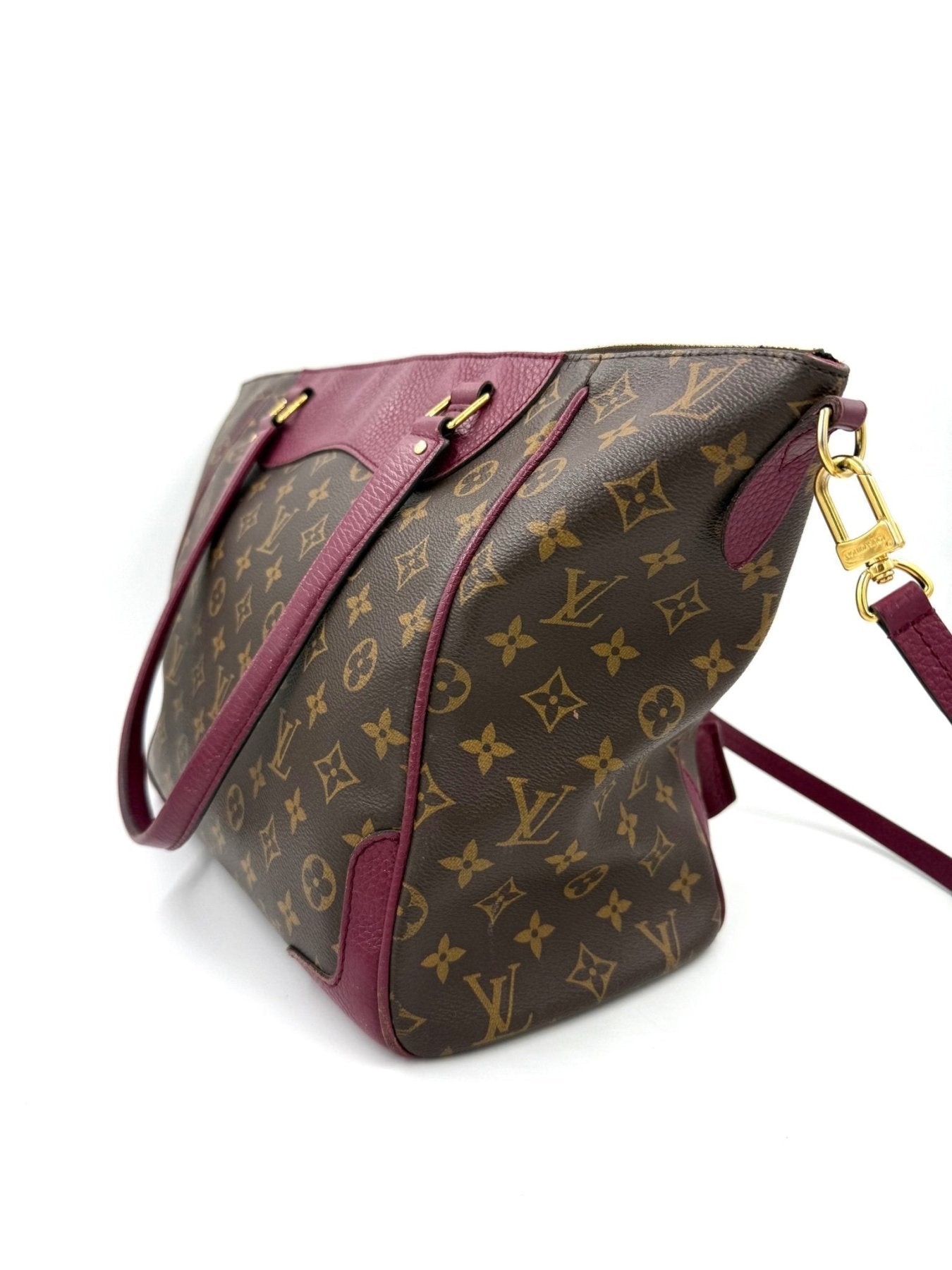 LOUIS VUITTON Estrela MM Monogram Canvas bordeaux - Clutch & Macarons - MI0155 - Clutch & Macarons -