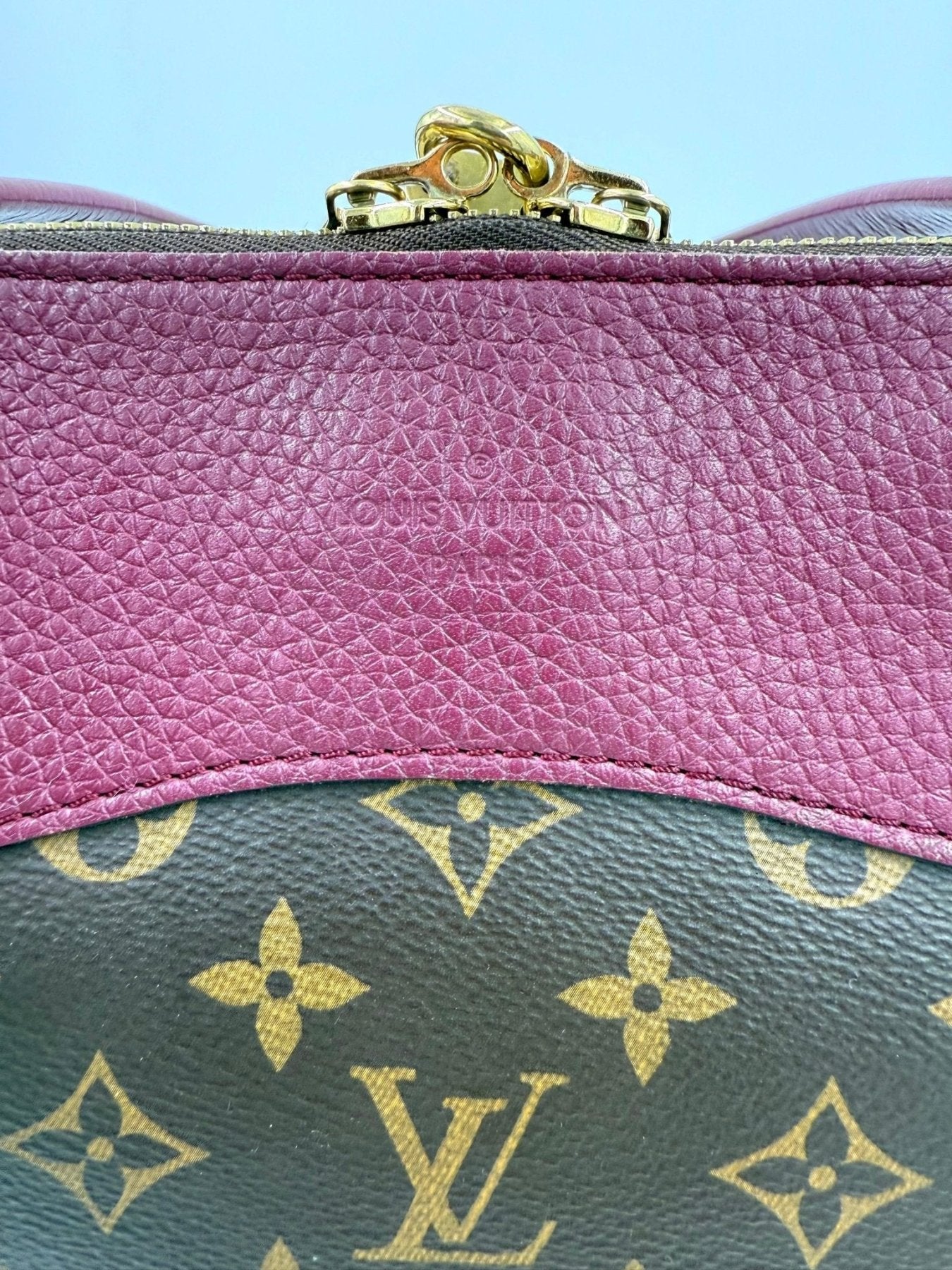 LOUIS VUITTON Estrela MM Monogram Canvas bordeaux - Clutch & Macarons - MI0155 - Clutch & Macarons -