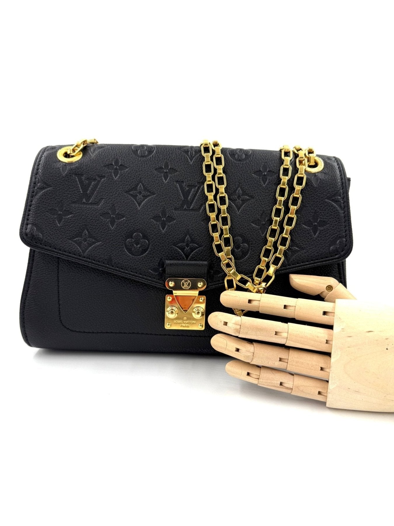 LOUIS VUITTON Saint Germain MM Monogram Empreinte schwarz - Clutch & Macarons - SP4115 - Clutch & Macarons -