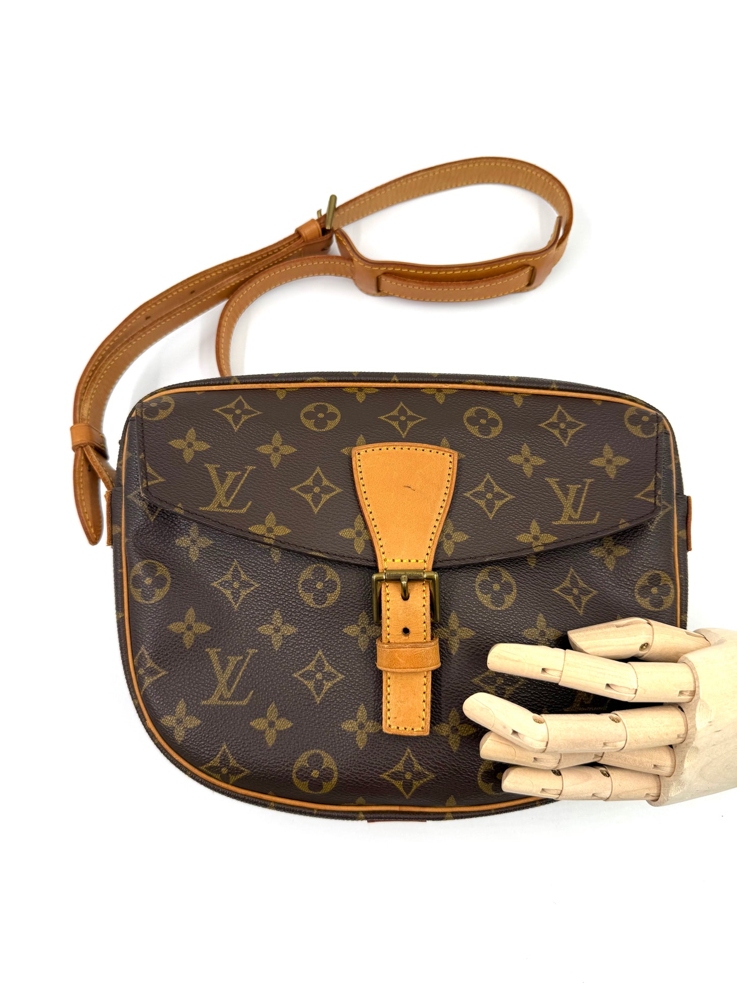 LOUIS VUITTON Jeune Fille 27 Monogram Canvas Vintage