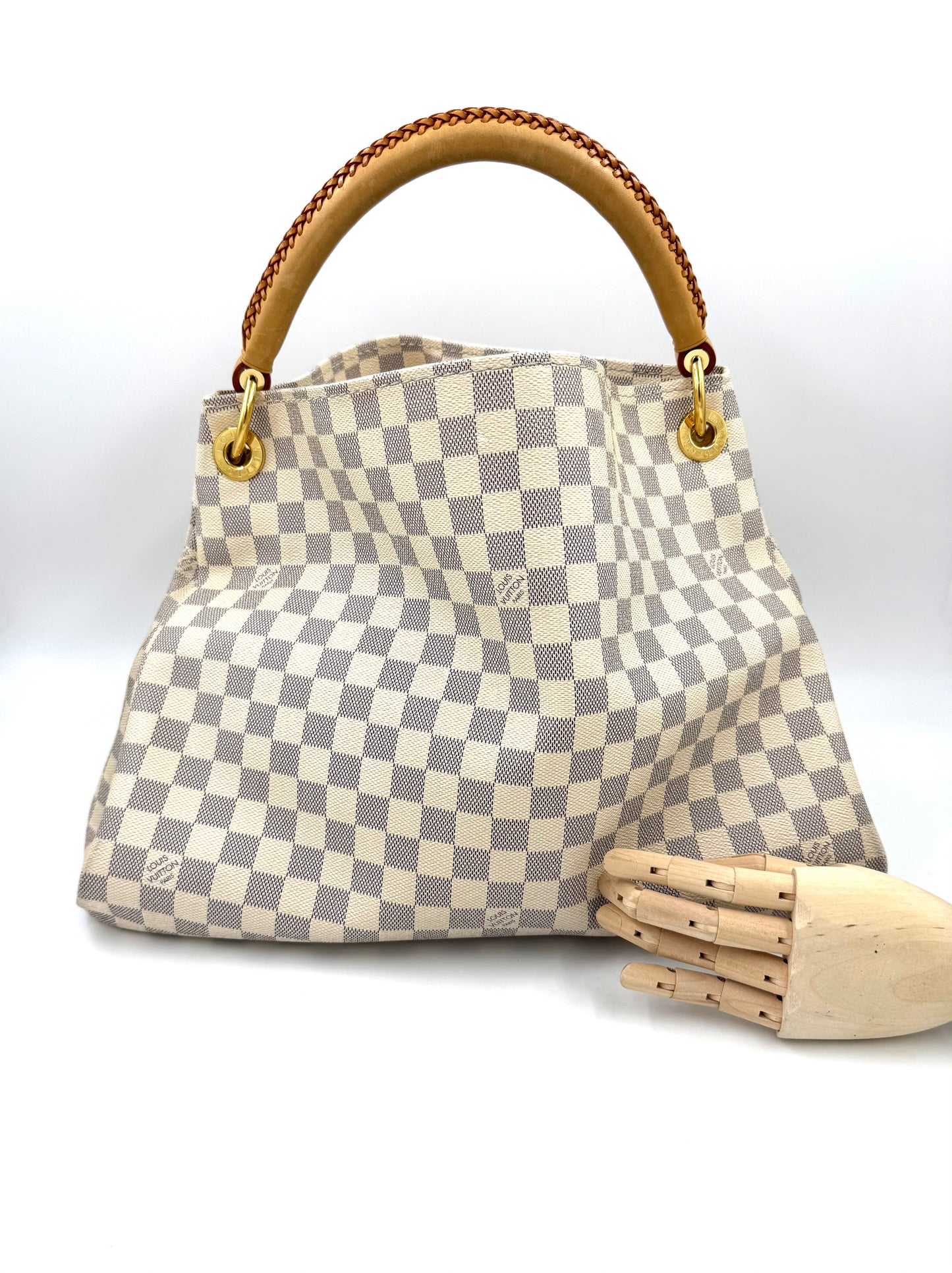LOUIS VUITTON Artsy MM Damier Azur