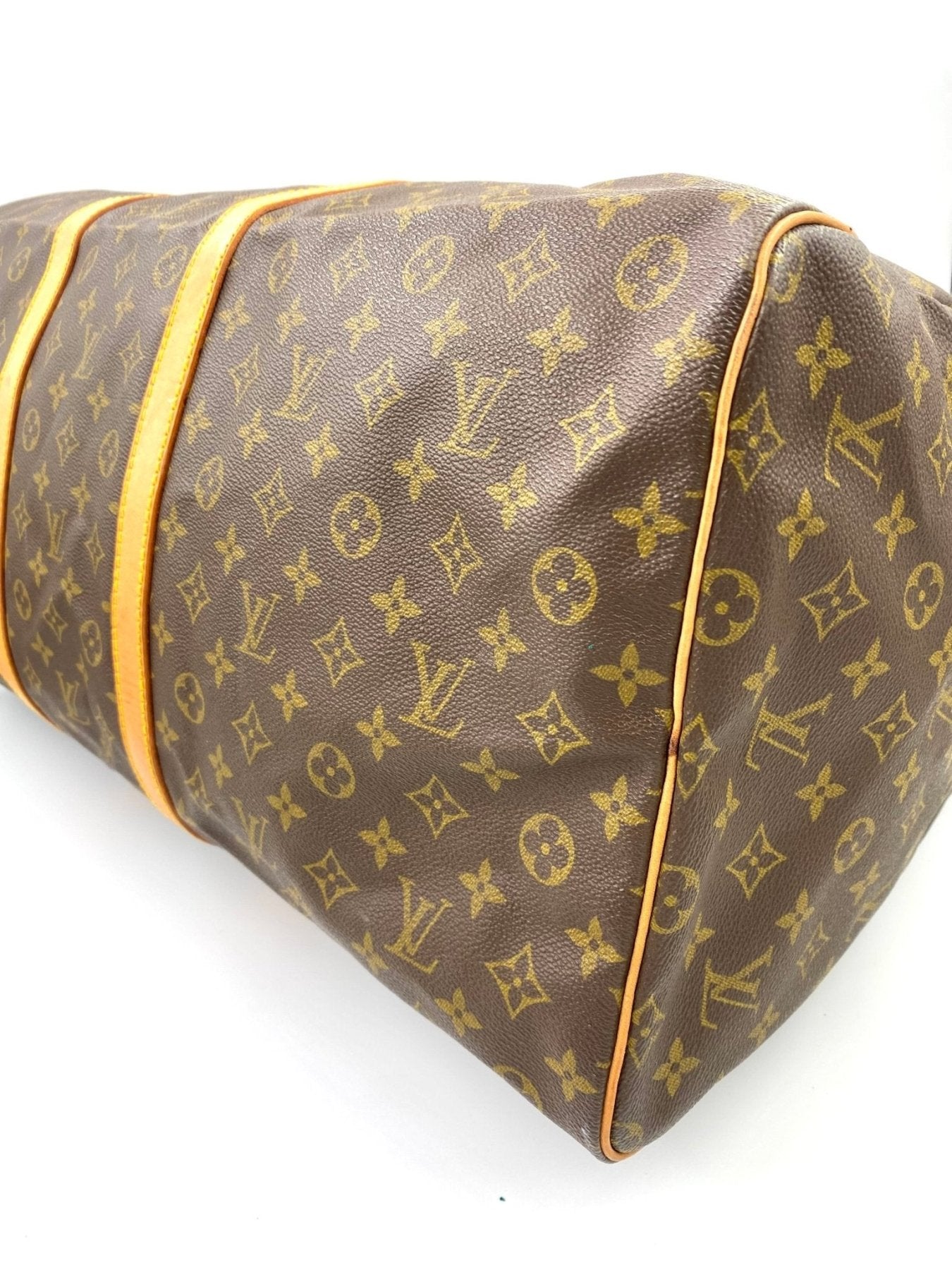 LOUIS VUITTON Keepall 60 Monogram Canvas - Clutch & Macarons - SD (Vintage) - Clutch & Macarons -