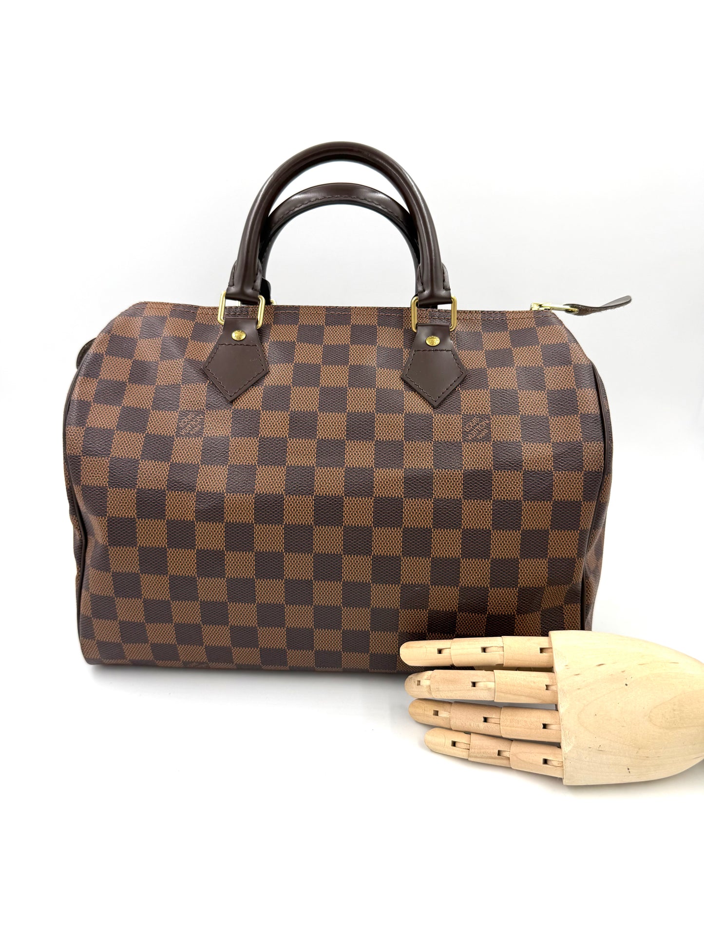 LOUIS VUITTON Speedy 30 Damier Ebene