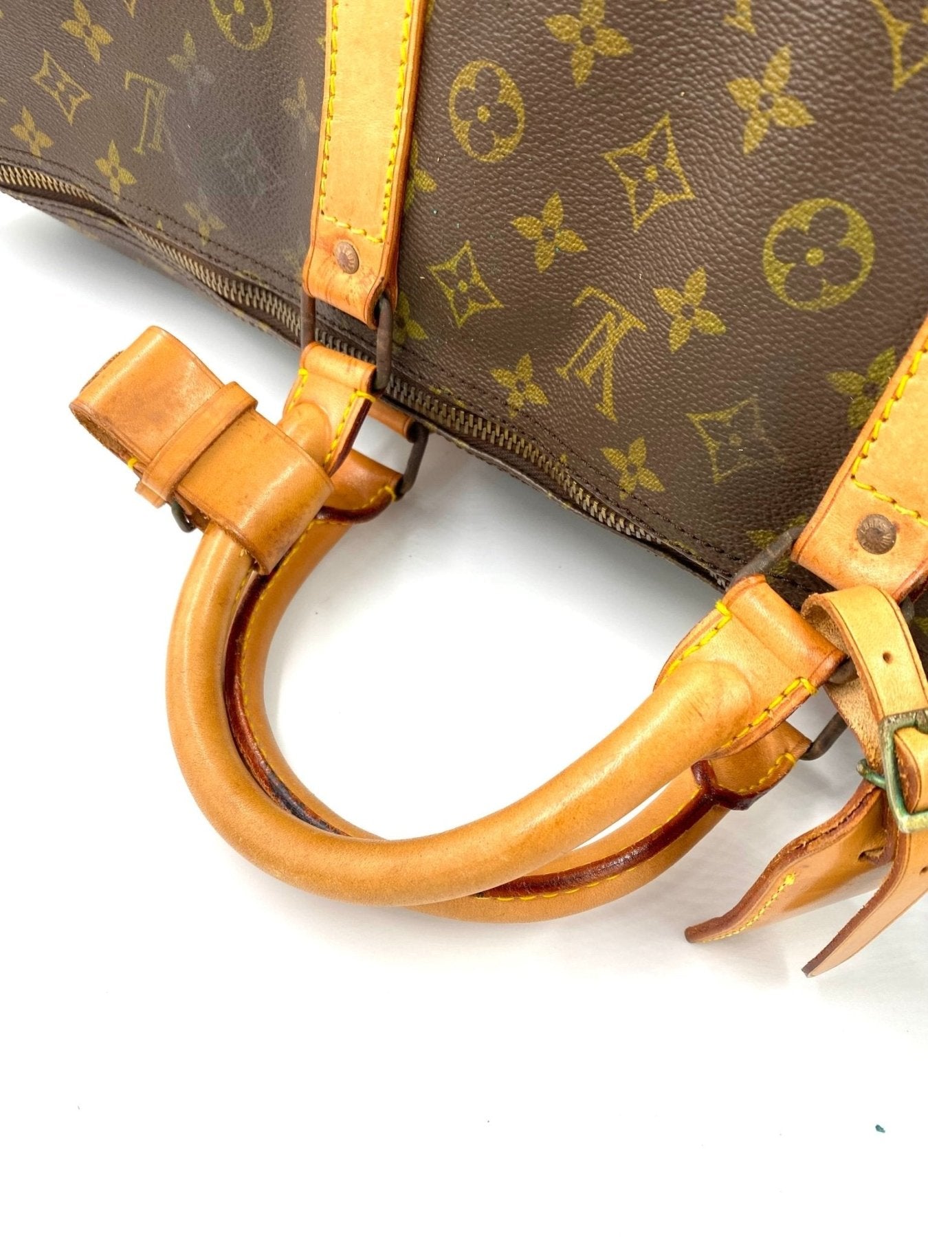 LOUIS VUITTON Keepall 60 Monogram Canvas - Clutch & Macarons - SD (Vintage) - Clutch & Macarons -