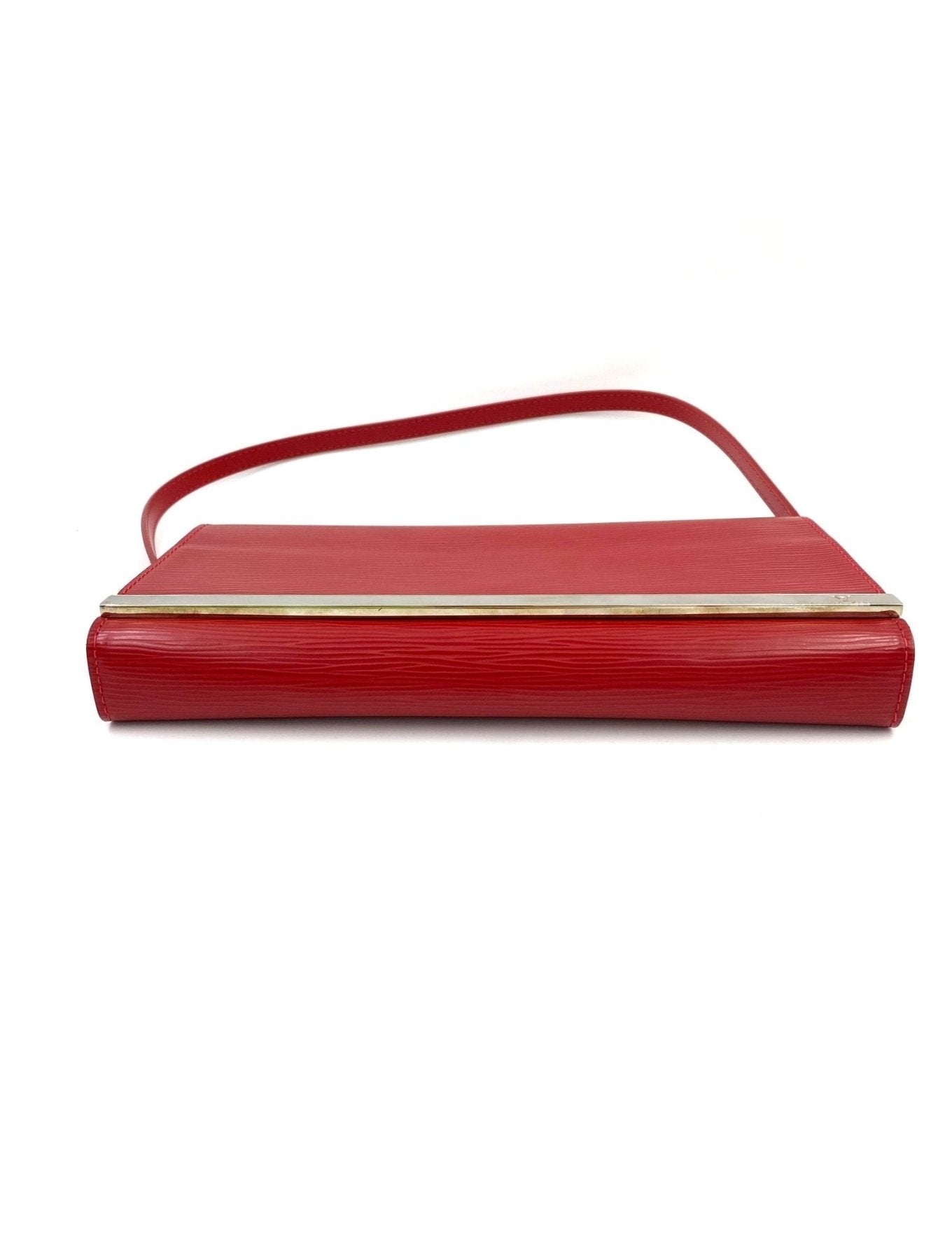 LOUIS VUITTON Pochette Sevigne Epi rouge - Clutch & Macarons - SN5111 - Clutch & Macarons -