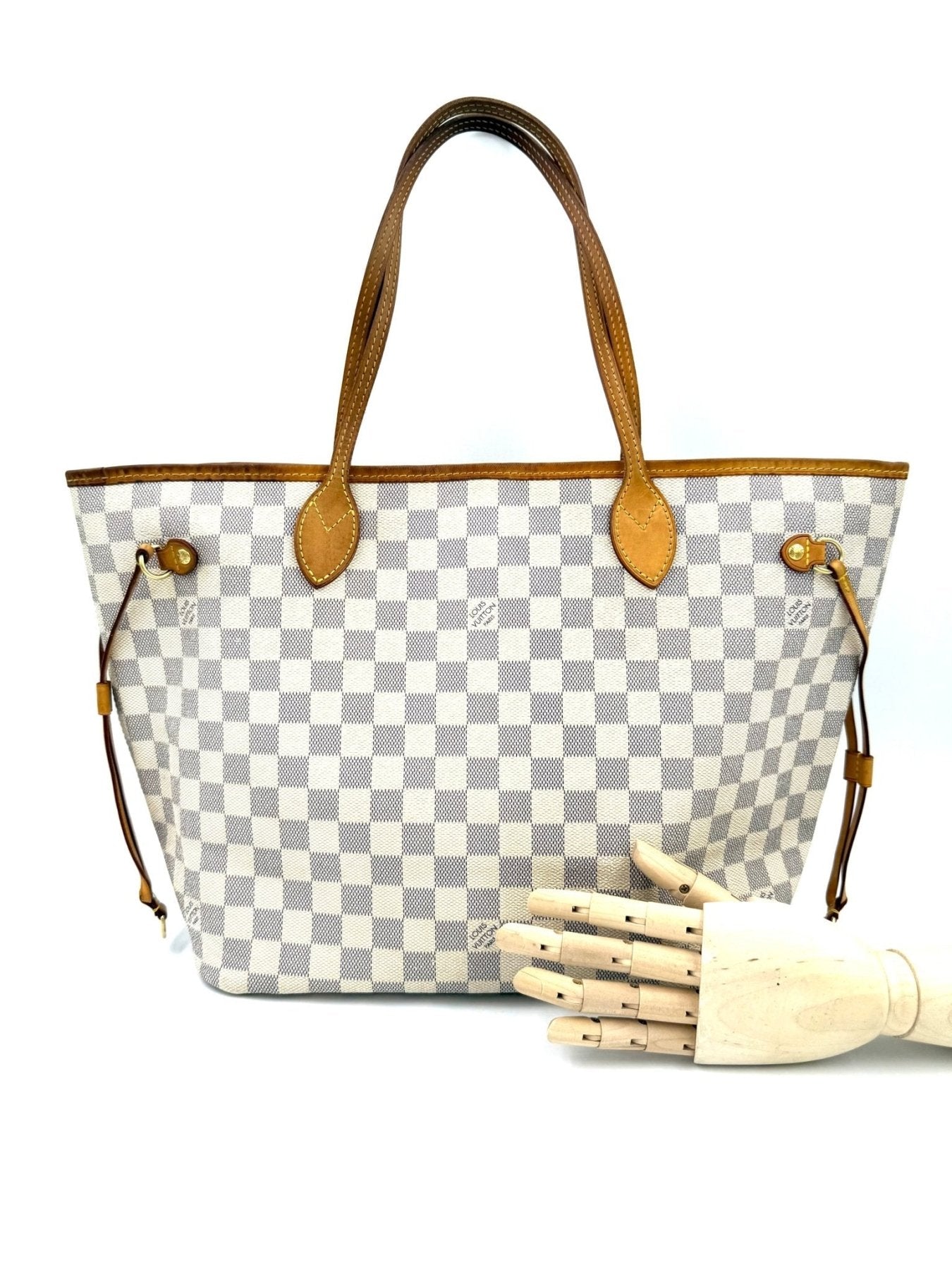 LOUIS VUITTON Neverfull MM Damier Azur - Clutch & Macarons - GI2132 - Clutch & Macarons -