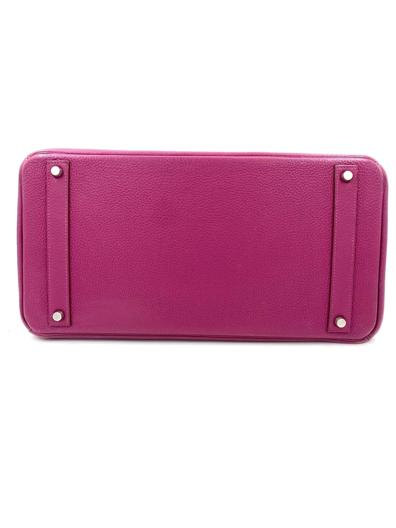 HERMÈS Birkin 40 Clemence Tosca - Clutch & Macarons - X; 2016 - Clutch & Macarons -