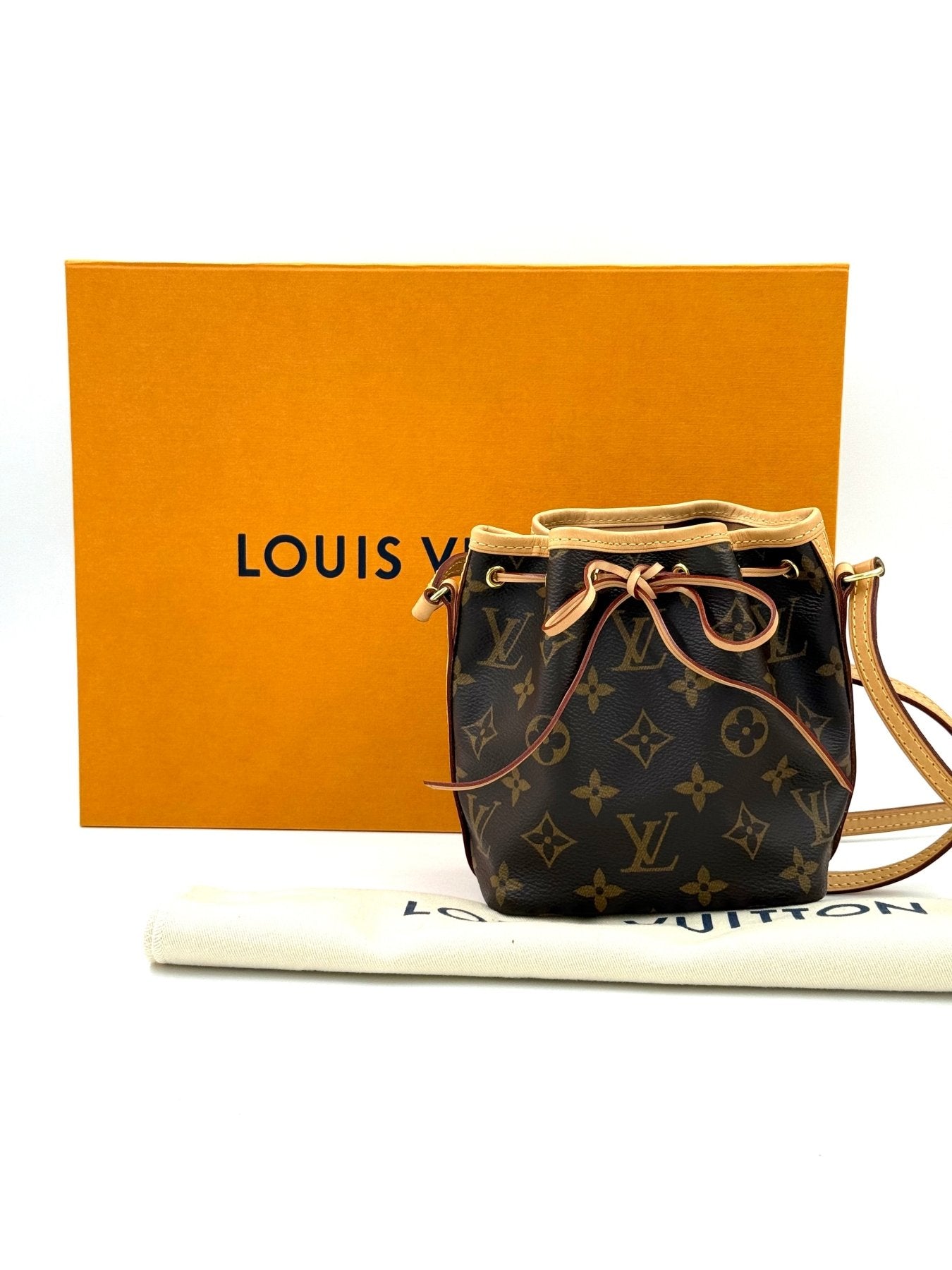 LOUIS VUITTON Nano Noe Monogram Canvas - Clutch & Macarons - SA4290 - Clutch & Macarons -