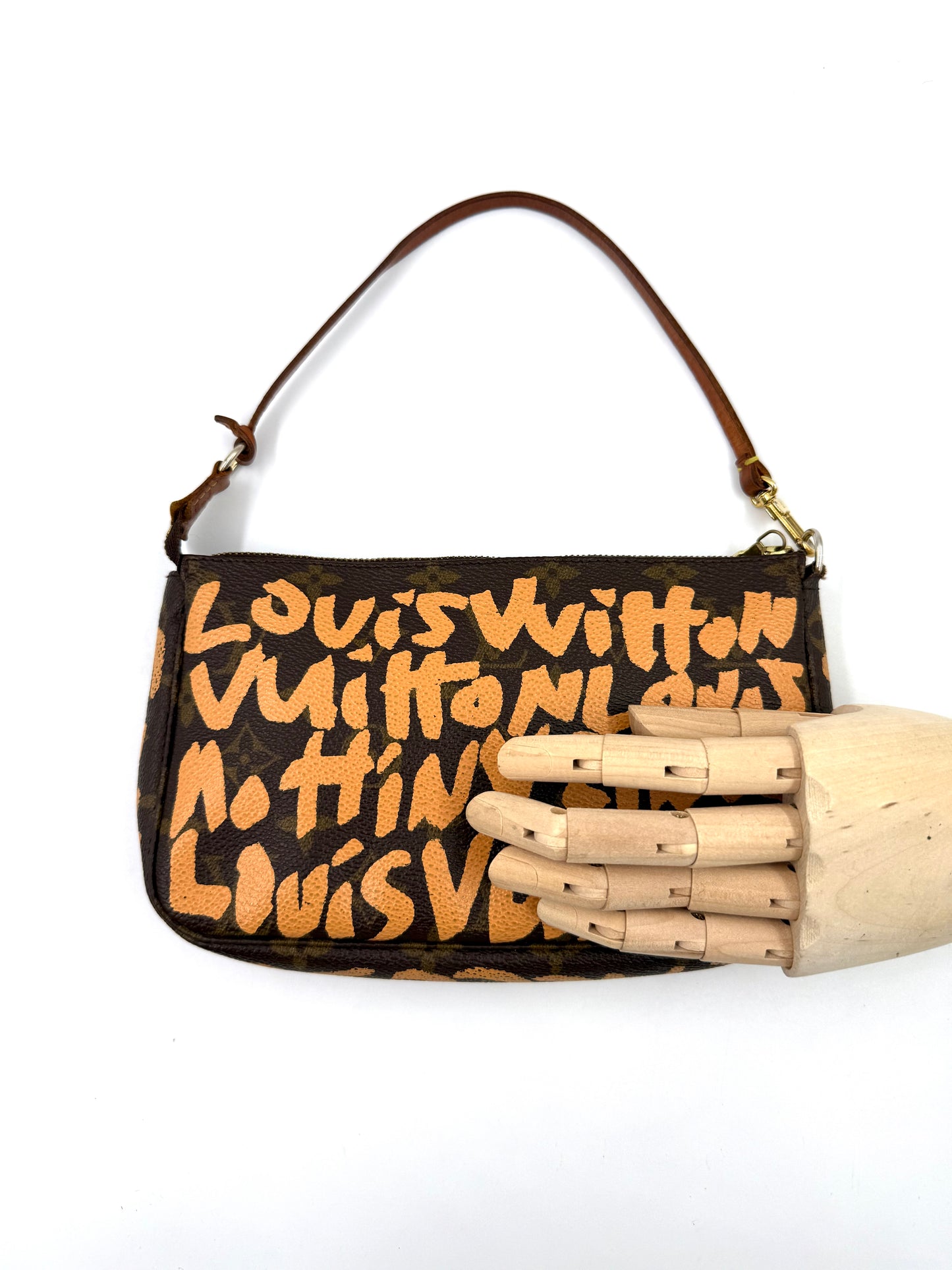 LOUIS VUITTON Pochette Accessoires Graffiti x Stephen Sprouse