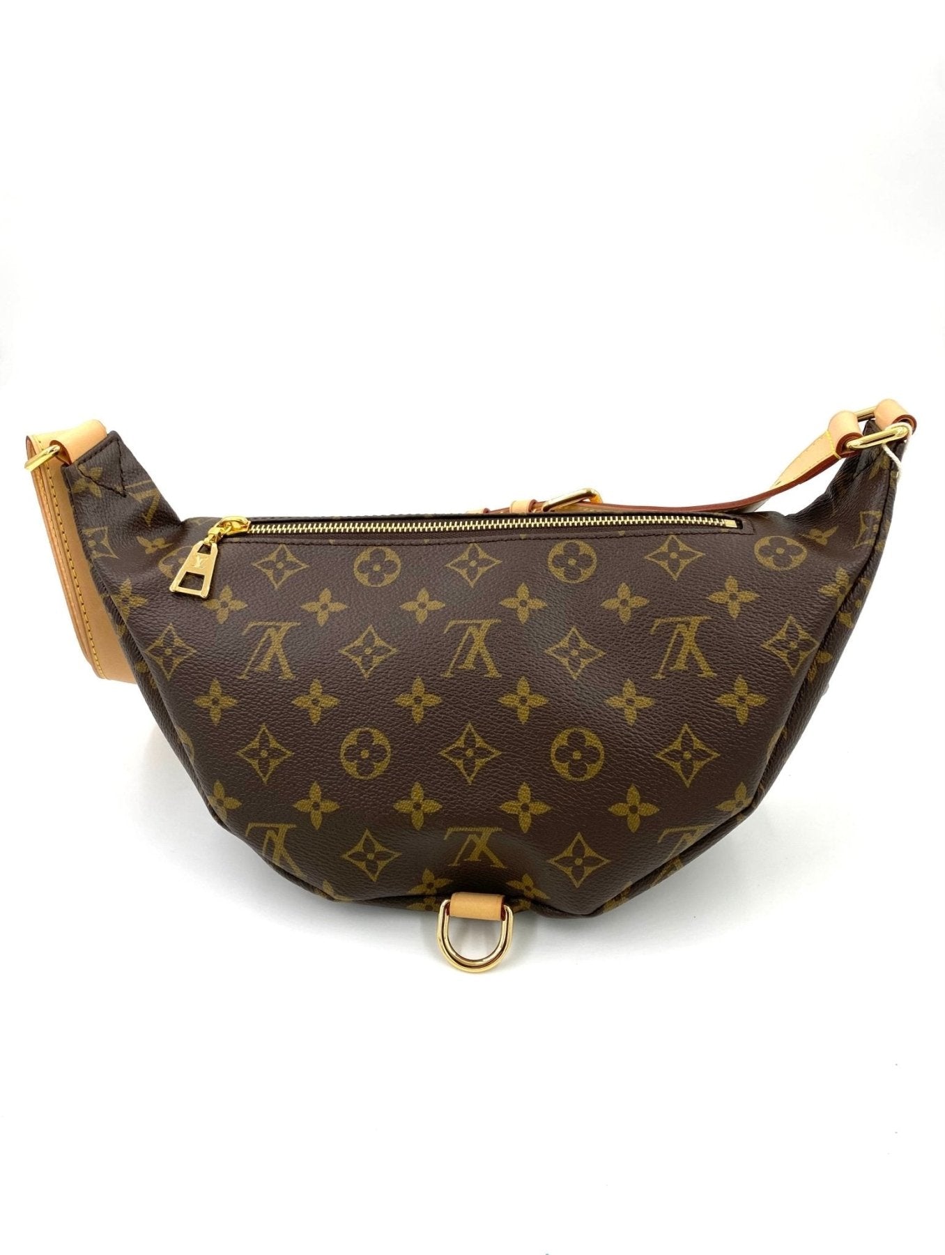 Louis Vuitton Bumbag Monogram Canvas in braun mit klassischem LV Muster, verstellbarem Gurt und goldenen Beschlaegen