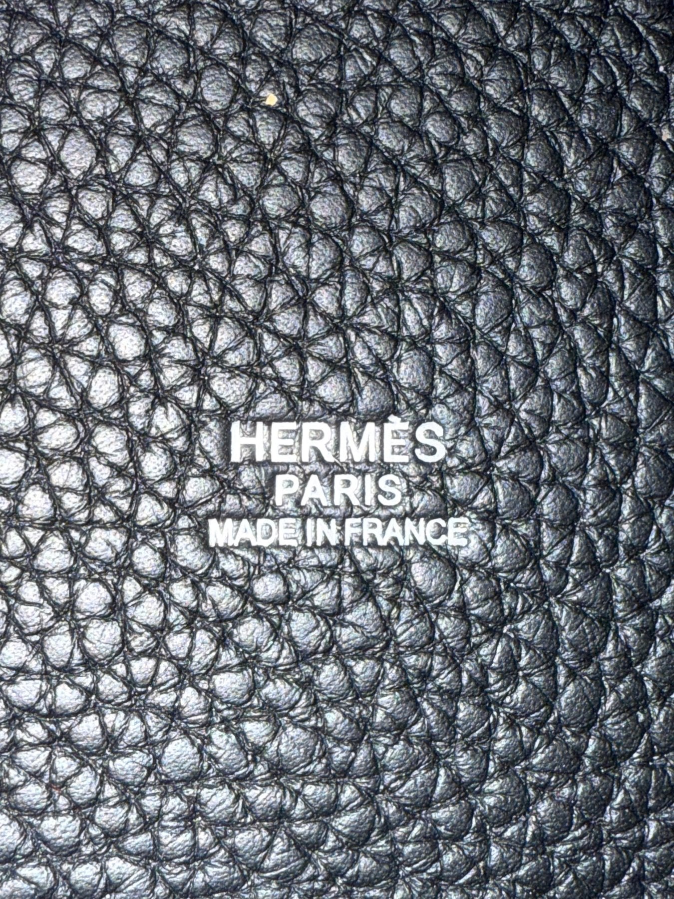 HERMÈS Picotin 18 schwarz PHW - Clutch & Macarons - Stempel U; 2022 - Clutch & Macarons -