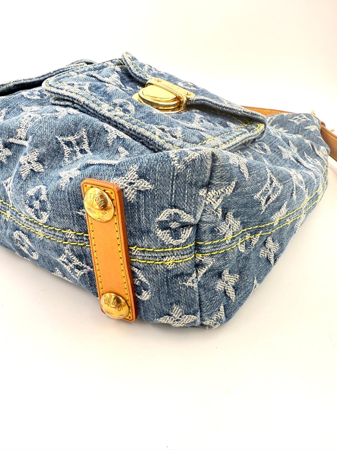 LOUIS VUITTON Baggy Monogram Denim - Clutch & Macarons - FL1015 - Clutch & Macarons -