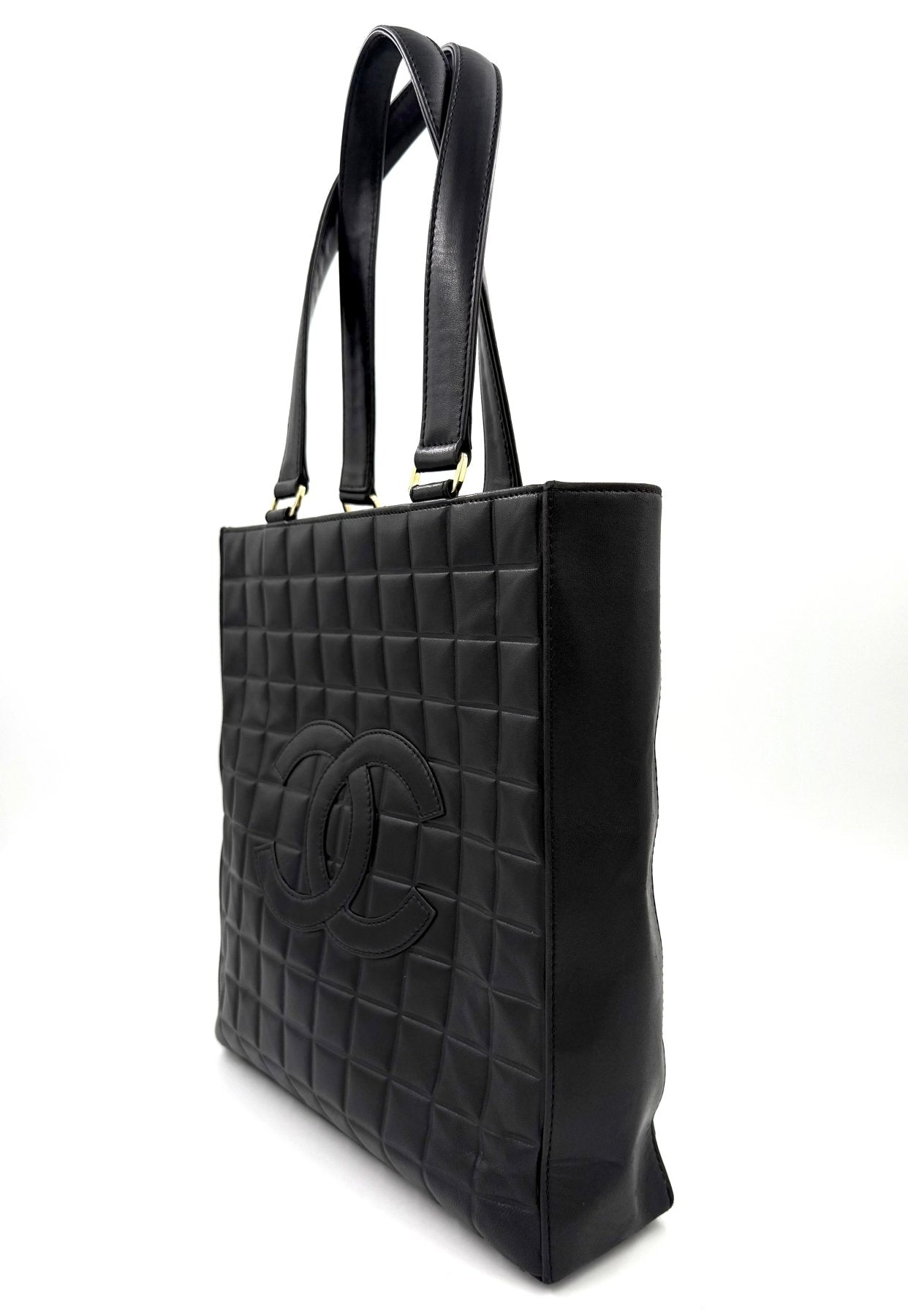 CHANEL Sac Plat Chocolate Bar schwarz Lammleder - Clutch & Macarons - 6913772 - Clutch & Macarons -