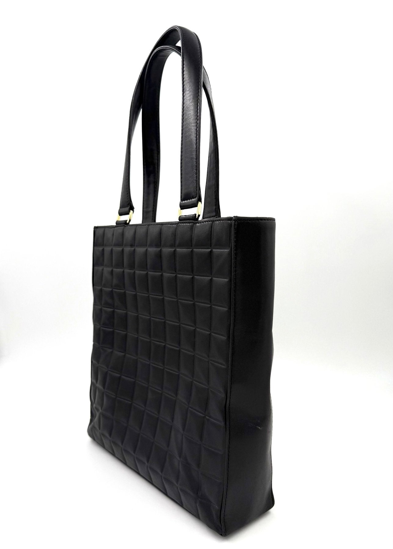 CHANEL Sac Plat Chocolate Bar schwarz Lammleder - Clutch & Macarons - 6913772 - Clutch & Macarons -