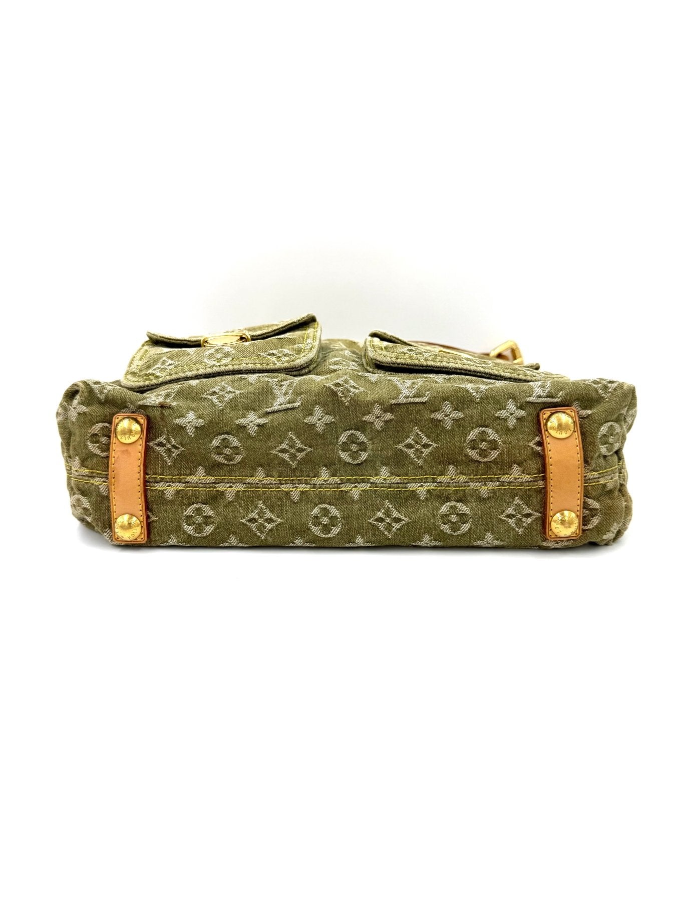LOUIS VUITTON Baggy Denim grün - Clutch & Macarons - FL0046 - Clutch & Macarons -