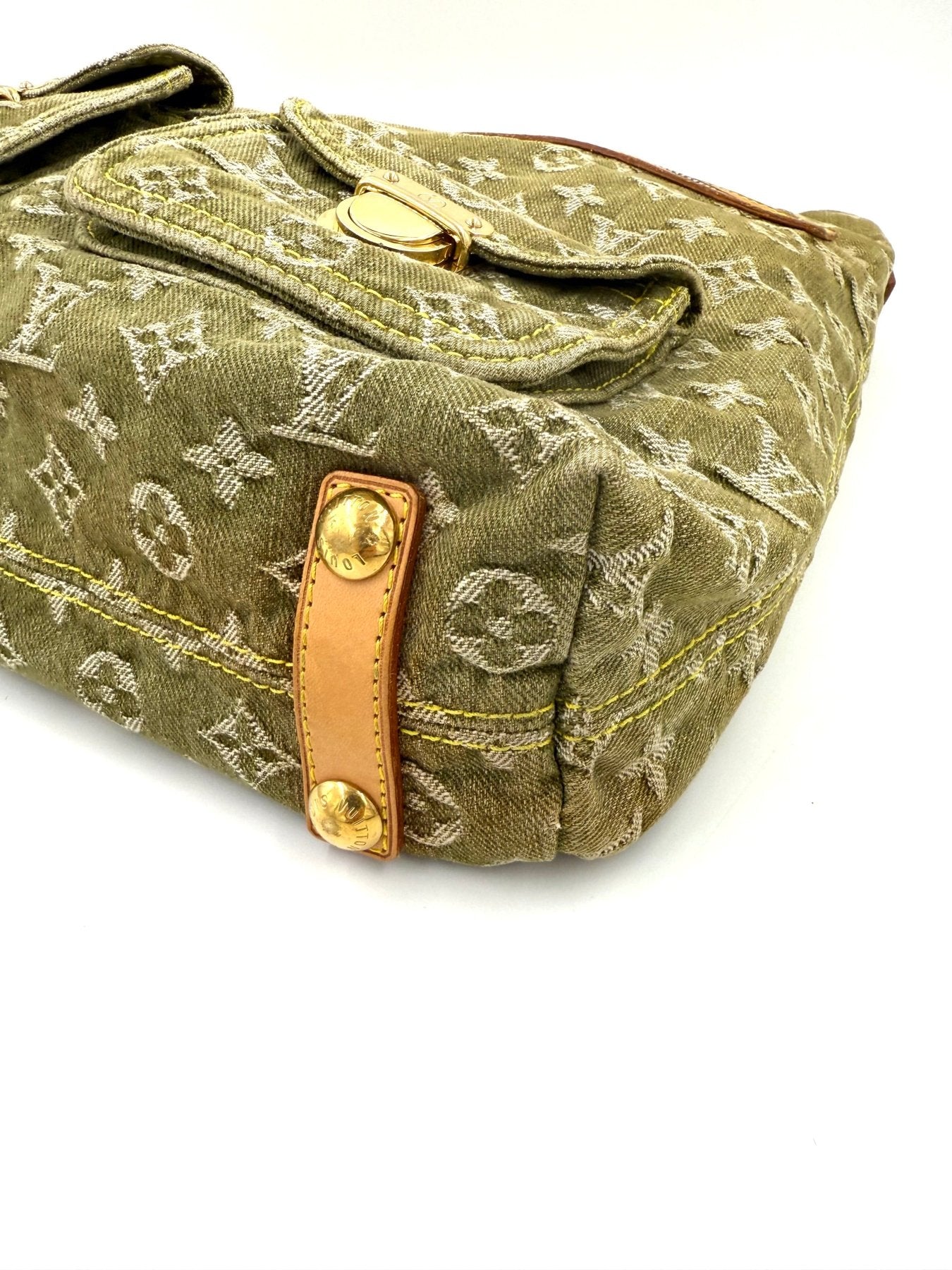 LOUIS VUITTON Baggy Denim grün - Clutch & Macarons - FL0046 - Clutch & Macarons -