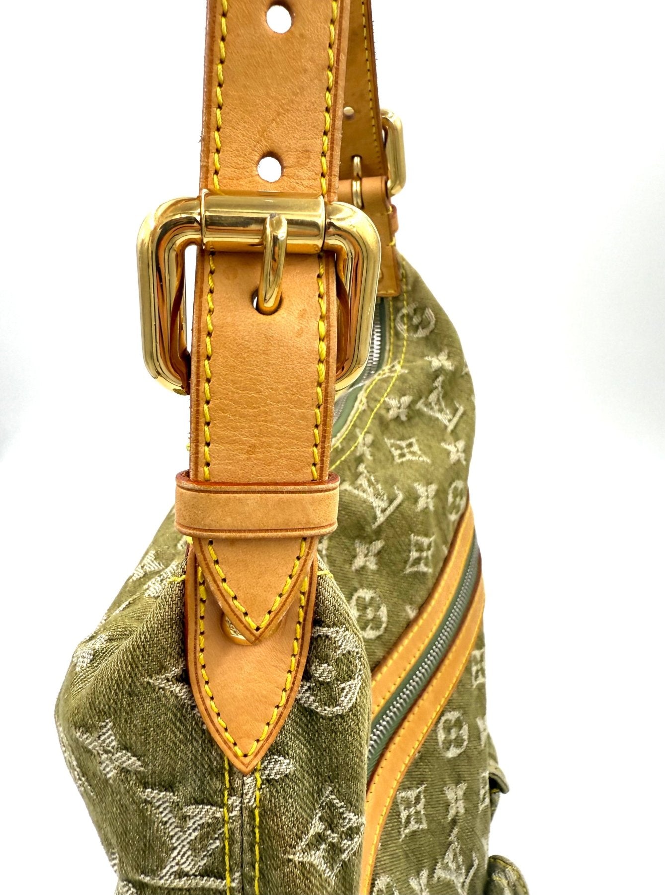 LOUIS VUITTON Baggy Denim grün - Clutch & Macarons - FL0046 - Clutch & Macarons -