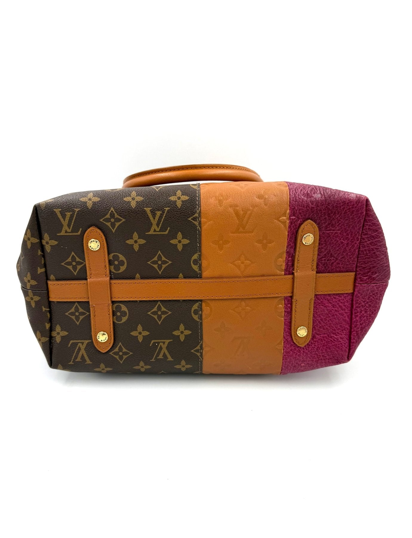 LOUIS VUITTON Tri - Color Shopper Bordeaux - Clutch & Macarons - AR1151 - Clutch & Macarons -