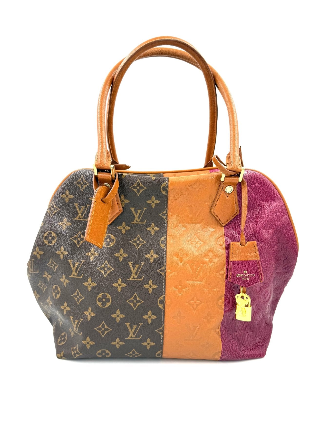 LOUIS VUITTON Tri - Color Shopper Bordeaux - Clutch & Macarons - AR1151 - Clutch & Macarons -