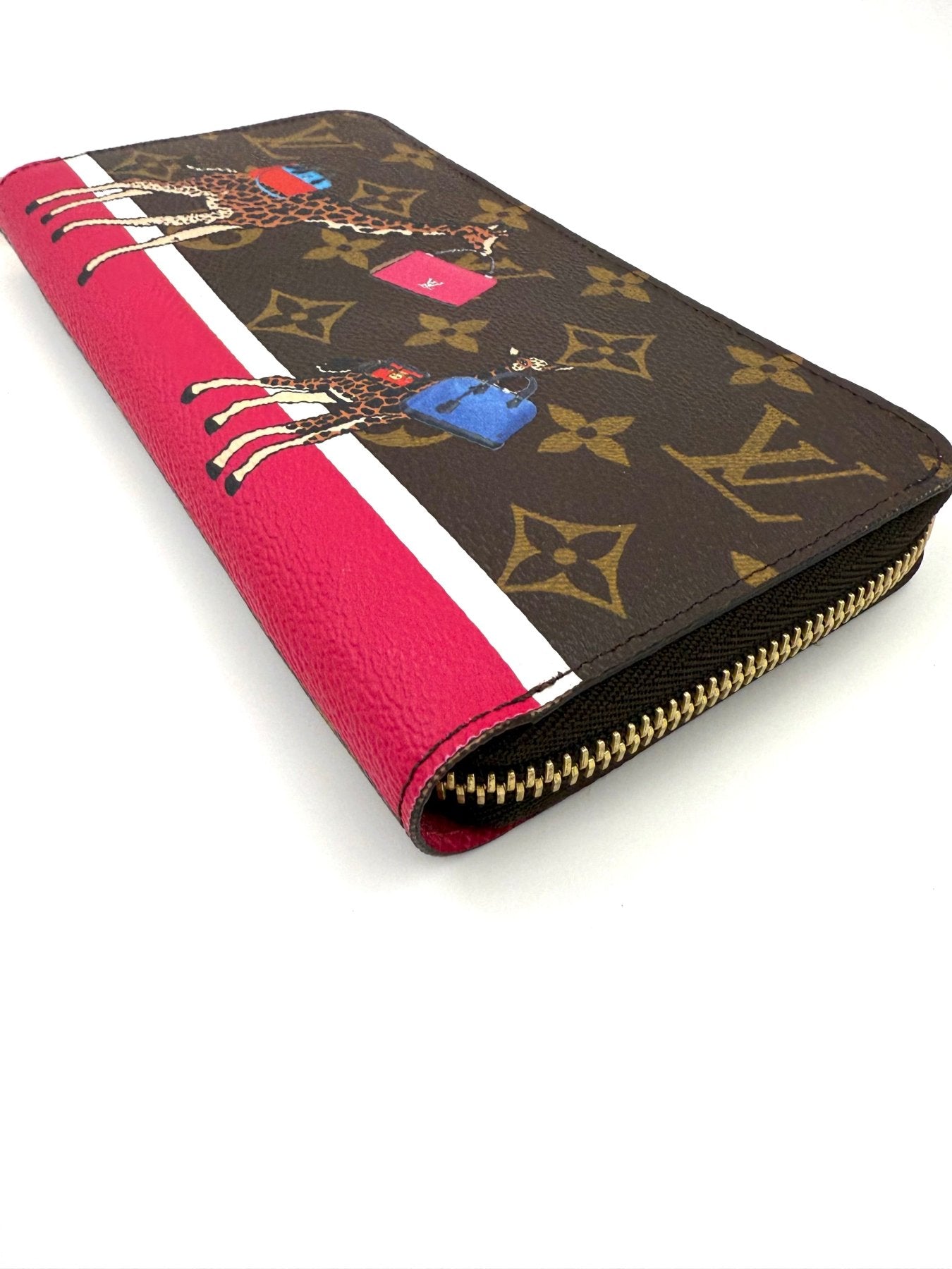 LOUIS VUITTON Zippy xmas Animation 2017 - Clutch & Macarons - GI3107 - Clutch & Macarons -
