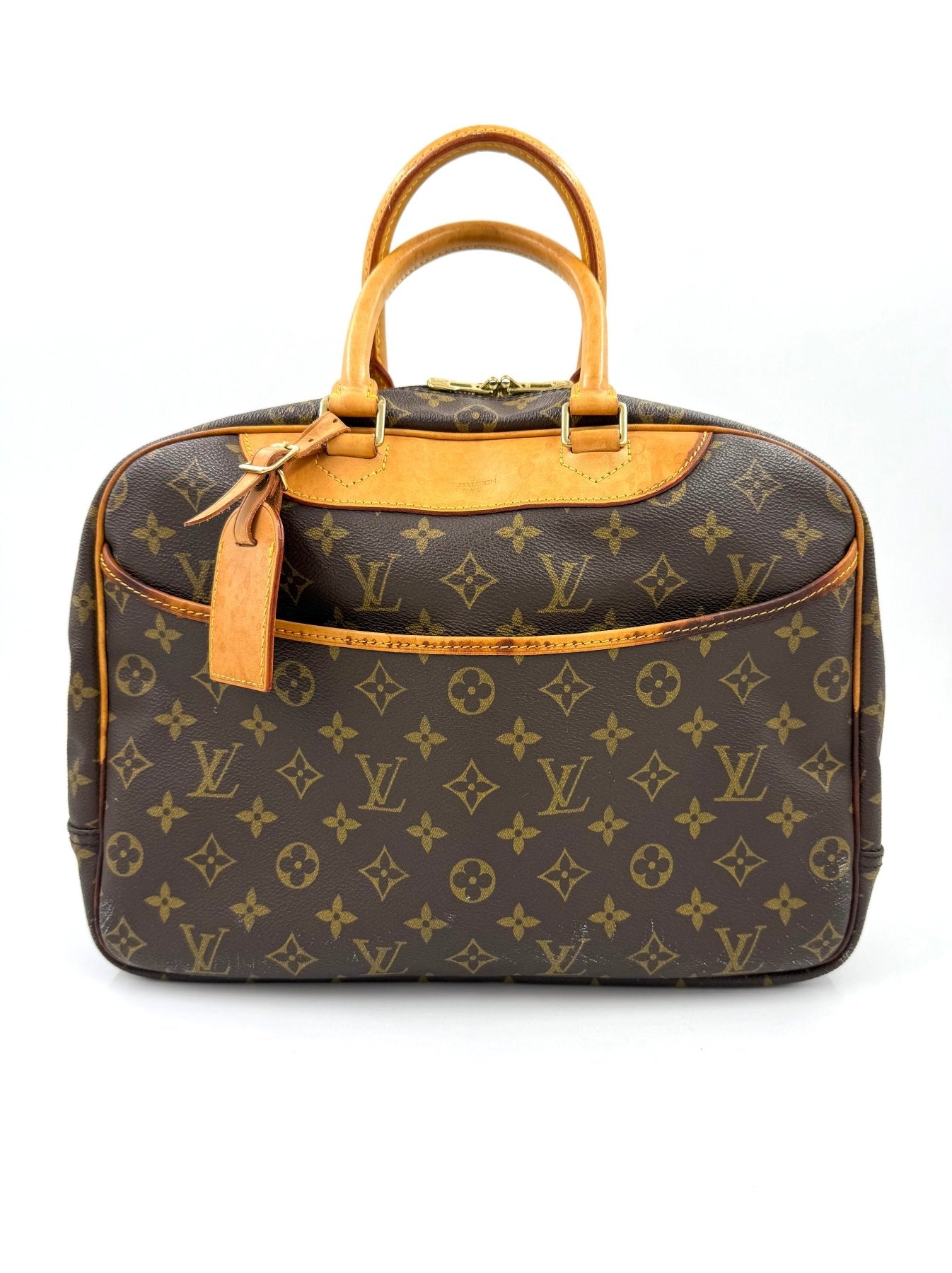 LOUIS VUITTON Deauville MM Monogram Canvas - Clutch & Macarons - VI1916 - Clutch & Macarons -