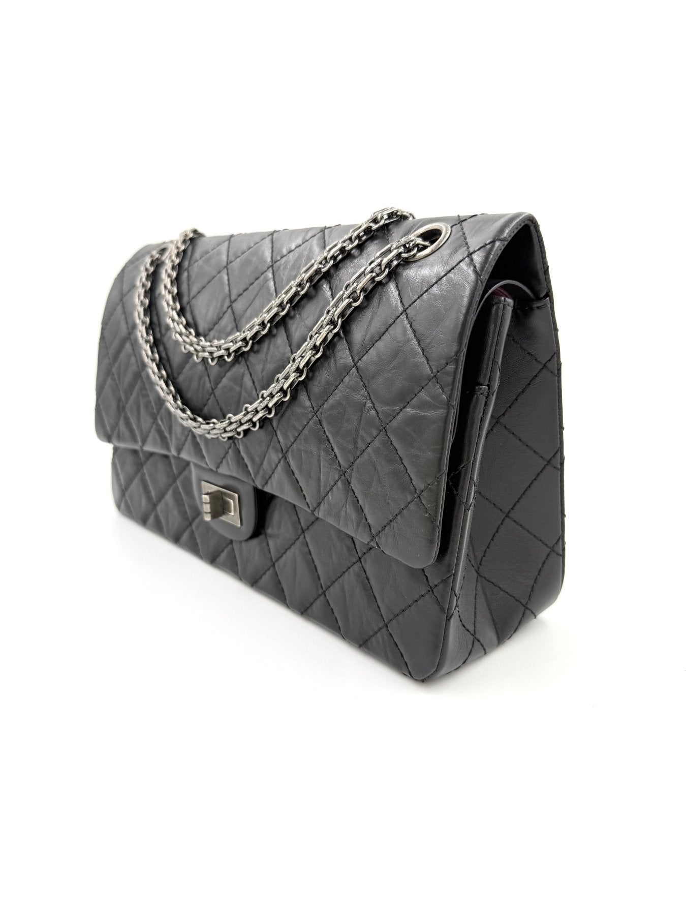 CHANEL 2.55 Double Flap schwarz SHW - Clutch & Macarons - 27270904 - Clutch & Macarons -