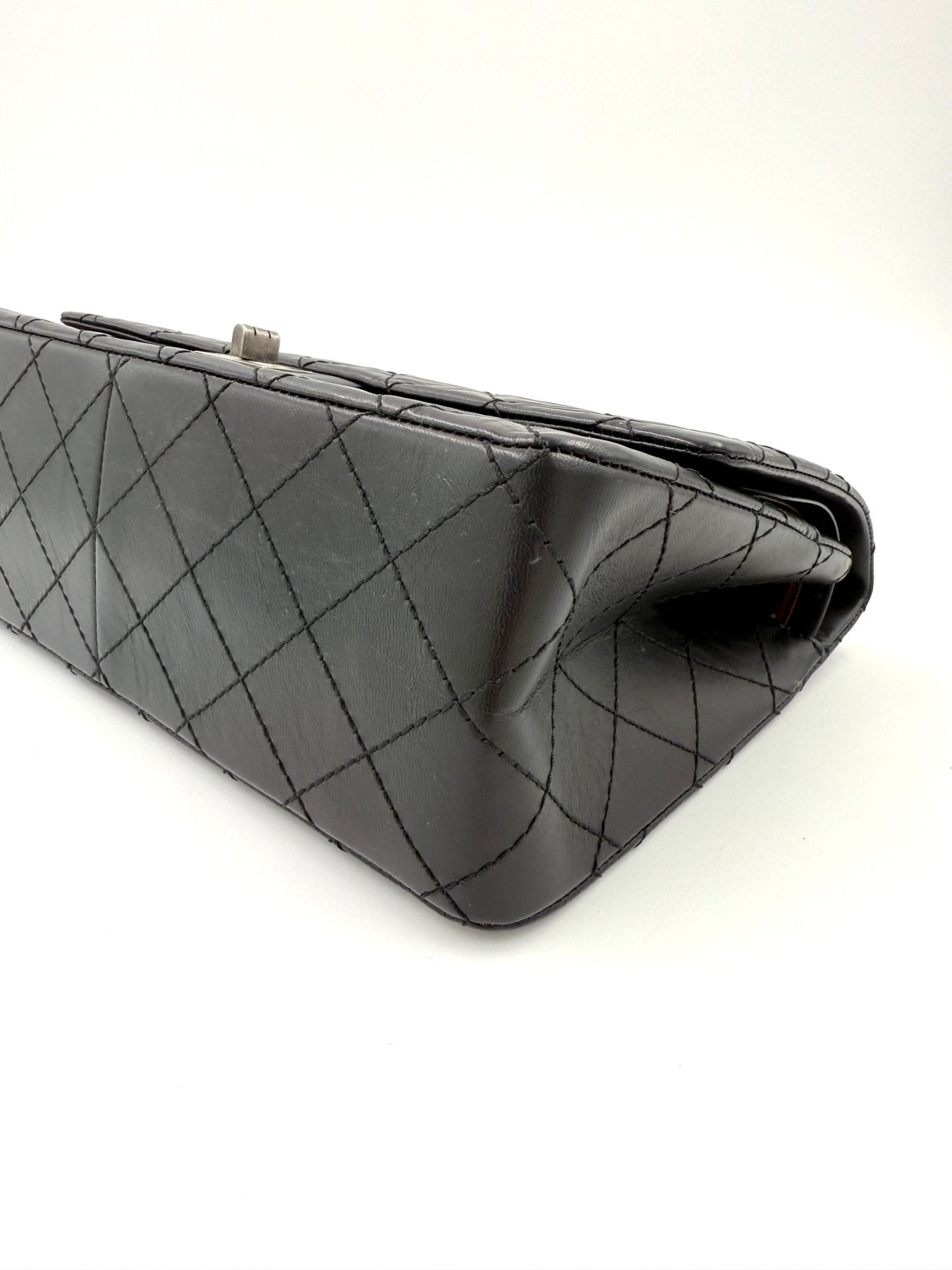 CHANEL 2.55 Double Flap schwarz SHW - Clutch & Macarons - 27270904 - Clutch & Macarons -