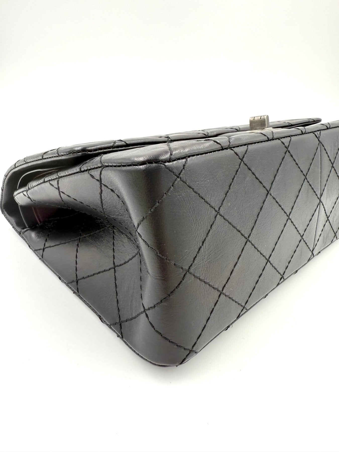 CHANEL 2.55 Double Flap schwarz SHW - Clutch & Macarons - 27270904 - Clutch & Macarons -
