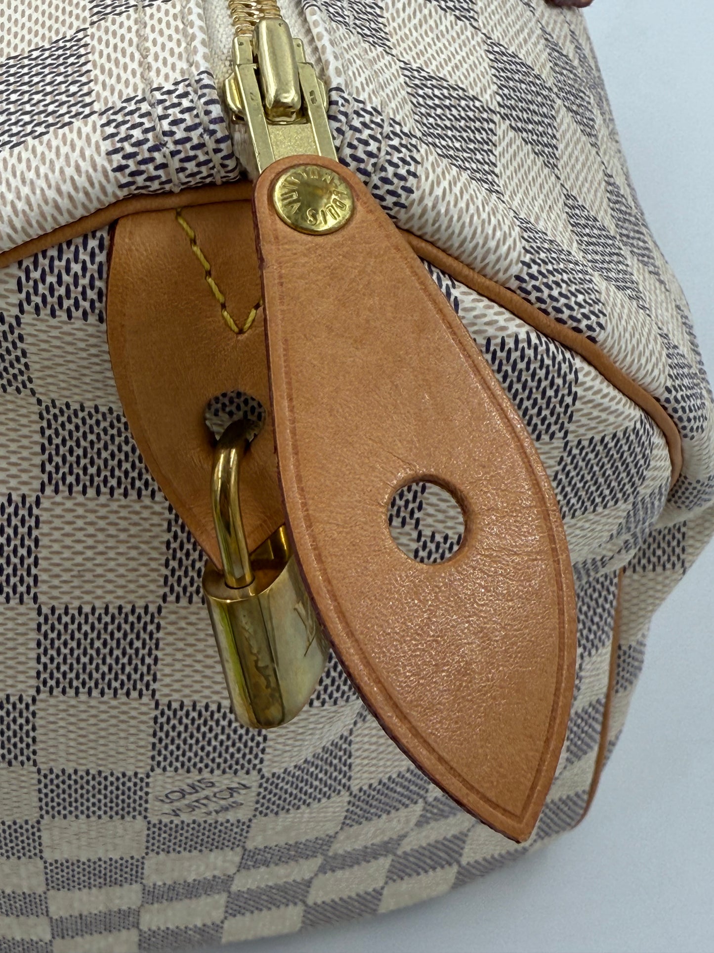 LOUIS VUITTON Speedy 30 Damier Azur