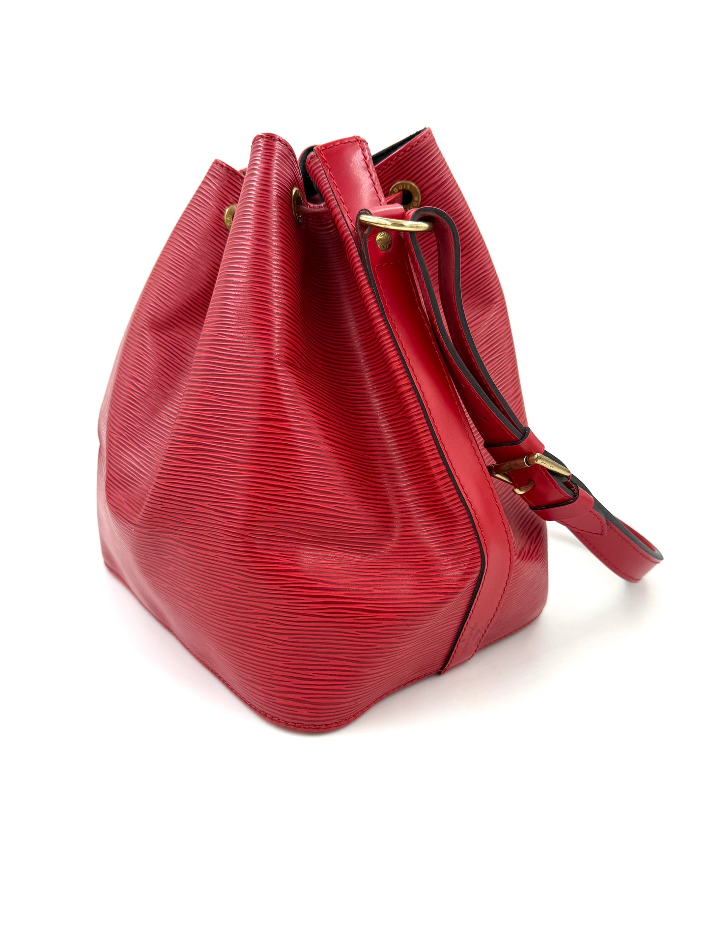 LOUIS VUITTON Noe petit Epi rouge