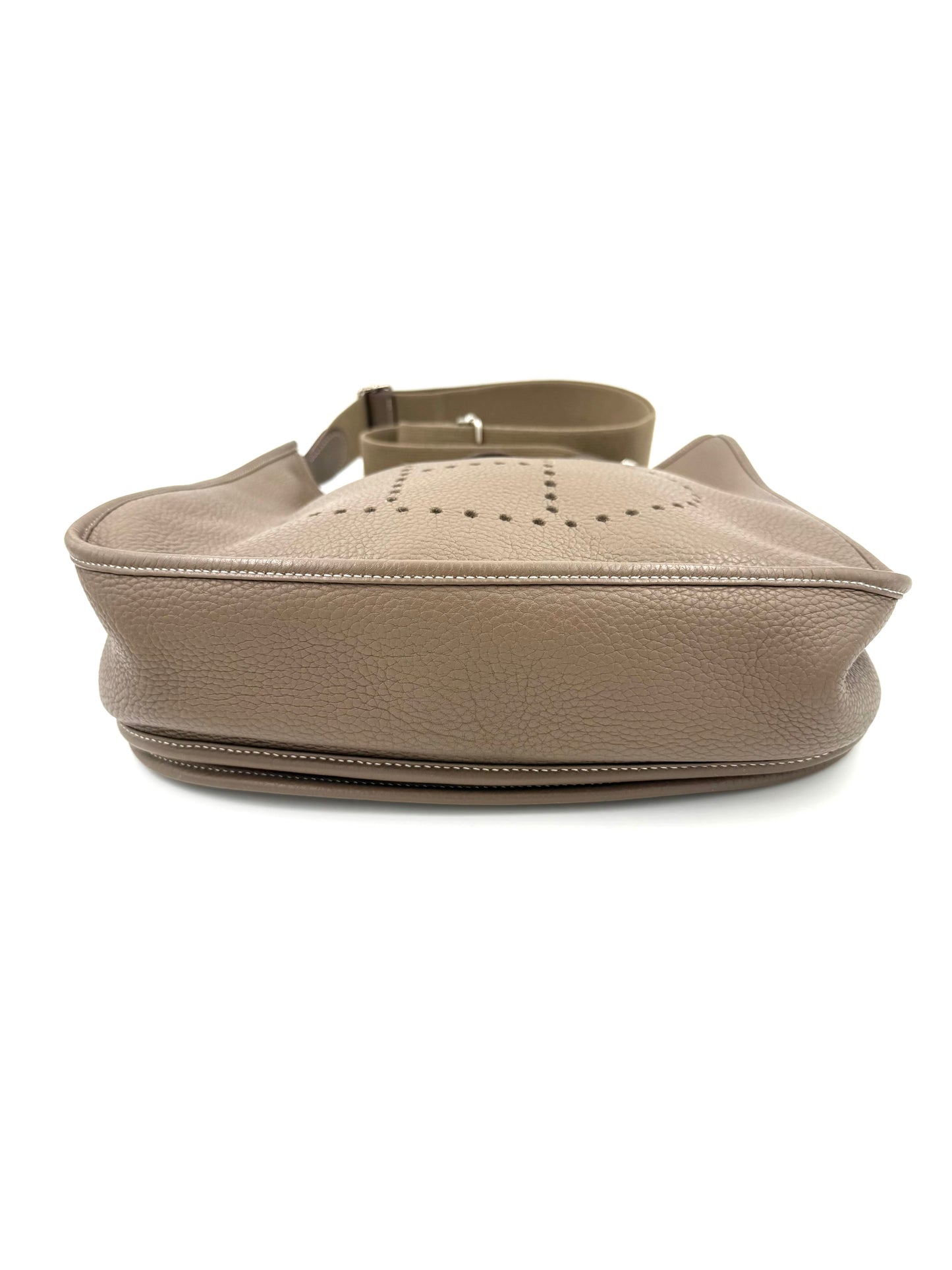 HERMÈS Eveylne 33 Etoupe Clemenceleder