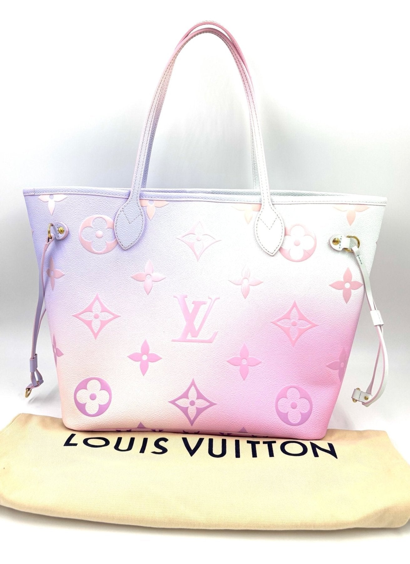 LOUIS VUITTON Neverfull MM Sunrise Pastell - Clutch & Macarons - Chip - Clutch & Macarons -