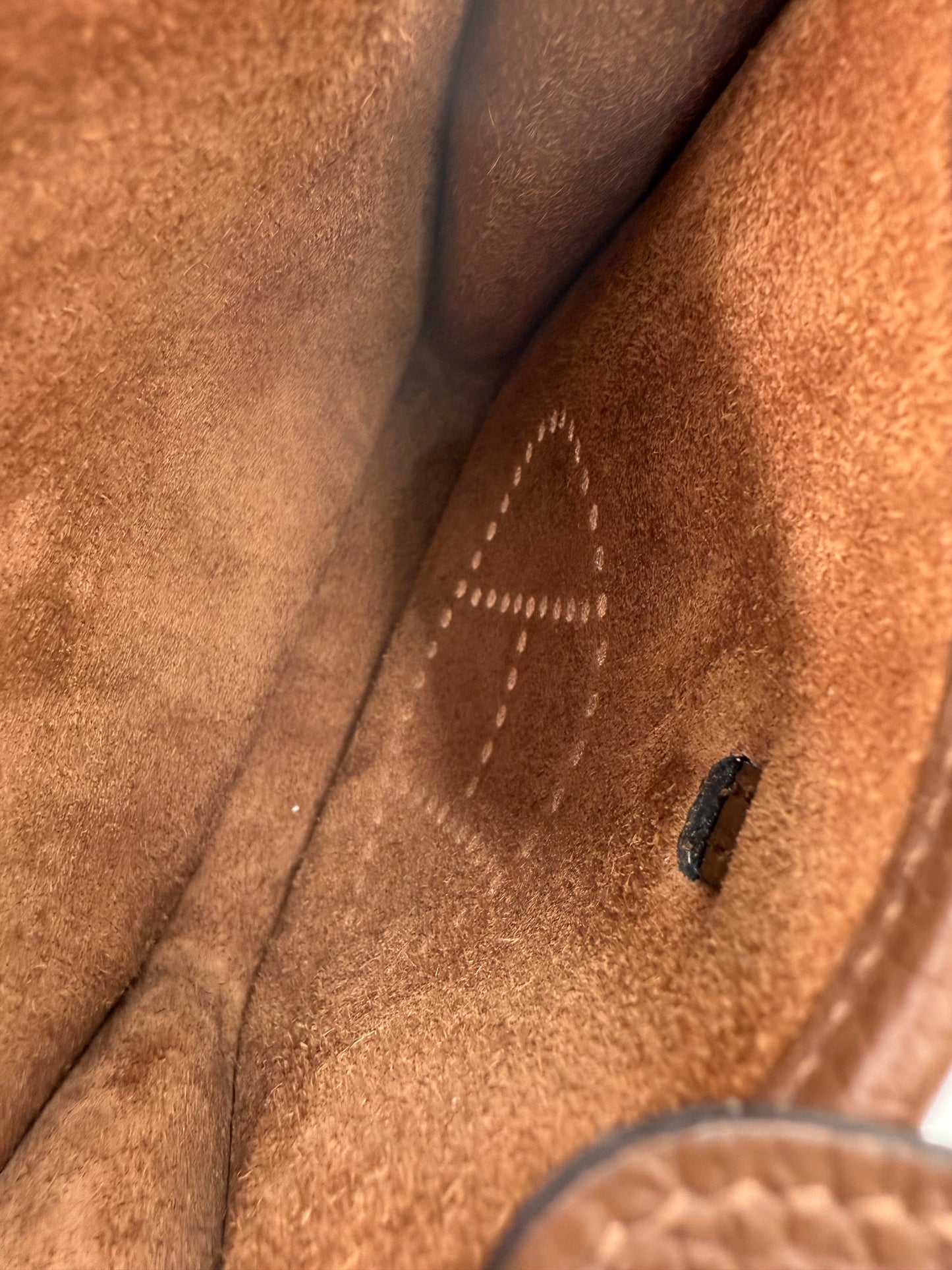 HERMÈS Eveylne 16 Clemenceleder braun