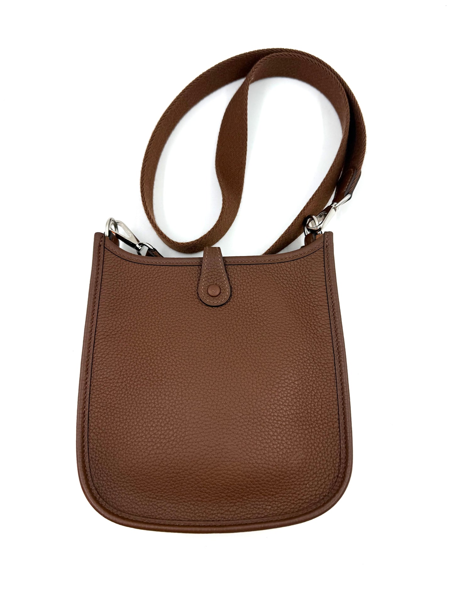 HERMÈS Eveylne 16 Clemenceleder braun