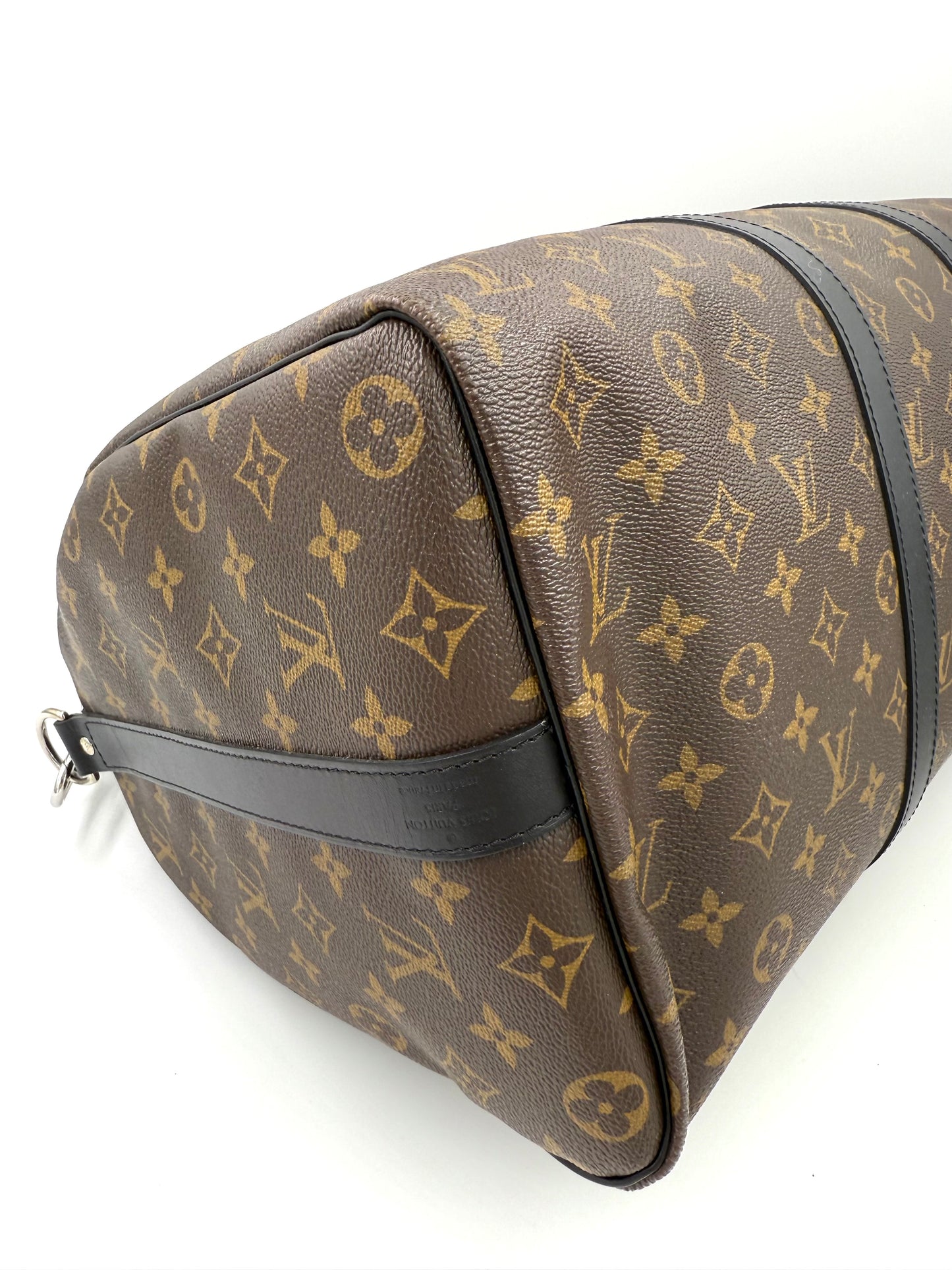 LOUIS VUITTON Keepall 45 Bandouliere Monogram Canvas schwarz