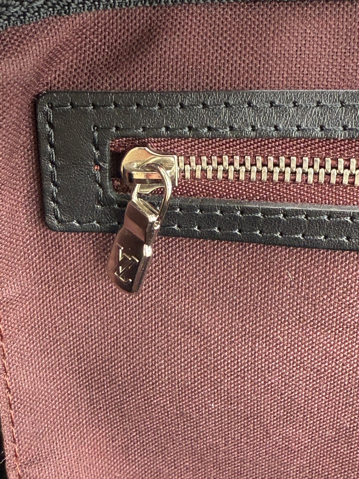 LOUIS VUITTON Keepall 45 Bandouliere Monogram Canvas schwarz