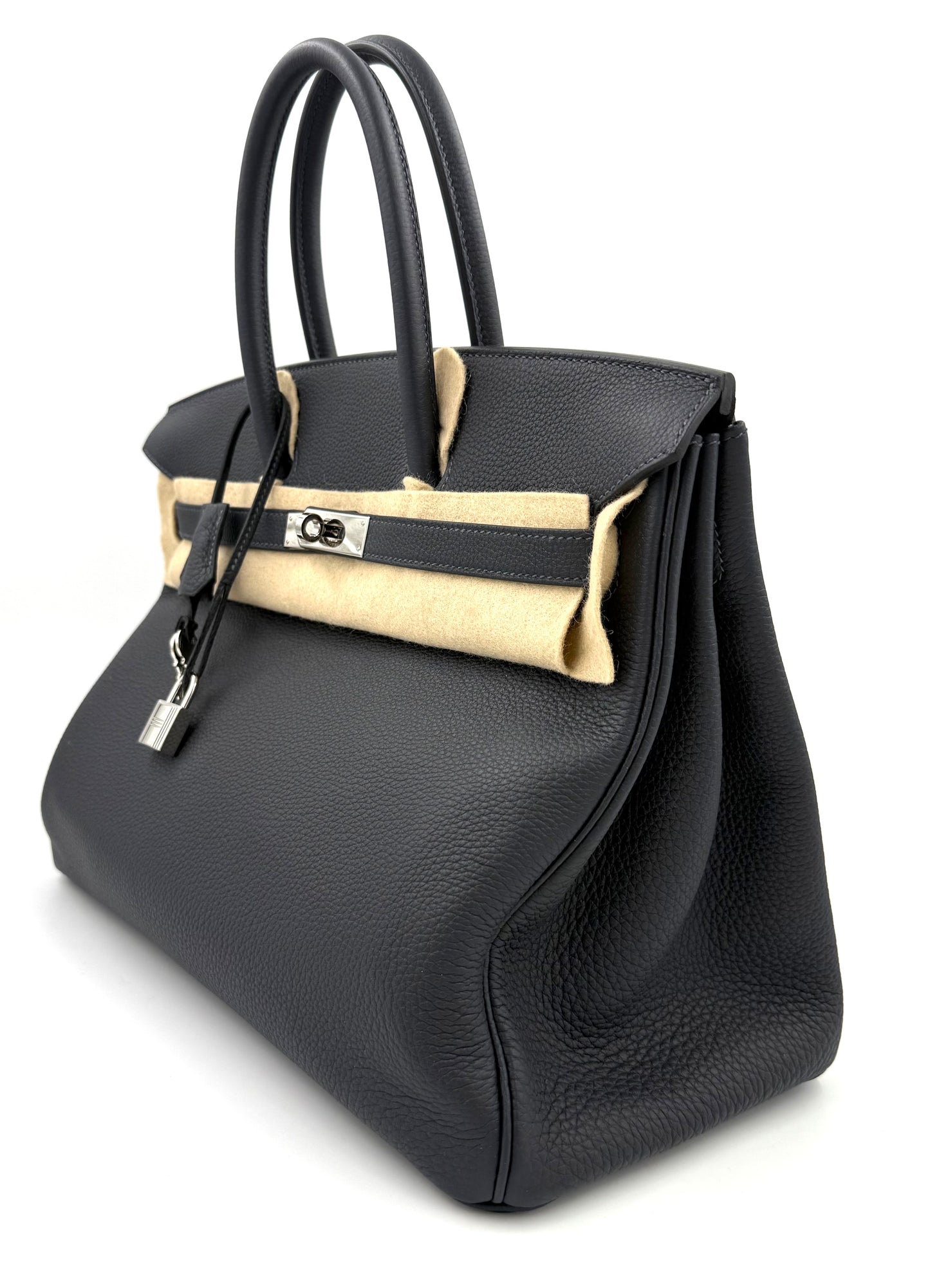 HERMÈS Birkin 35 Togo Caban PHW