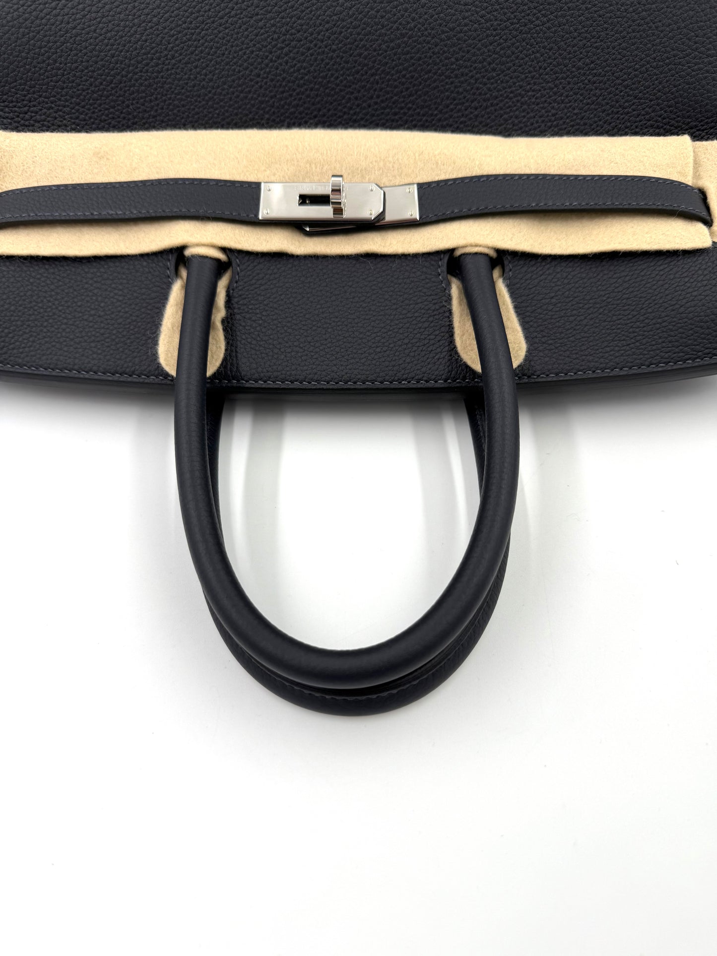 HERMÈS Birkin 35 Togo Caban PHW