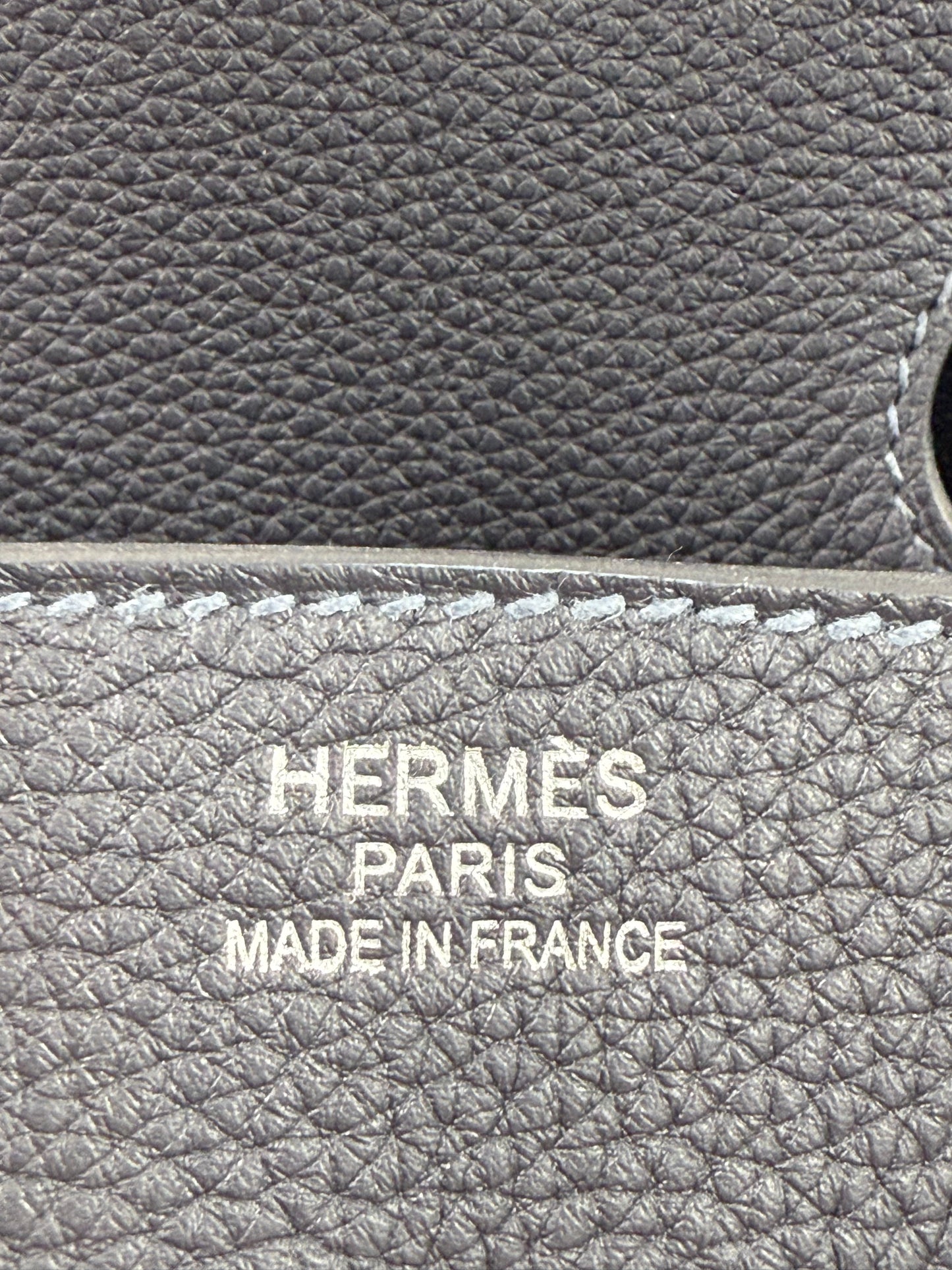 HERMÈS Birkin 35 Togo Caban PHW