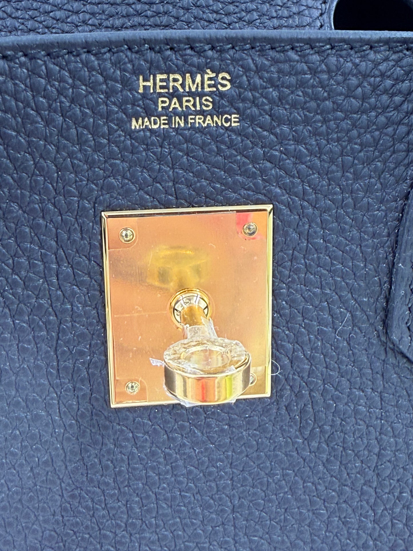 HERMÈS Birkin 30 Togo noir GHW