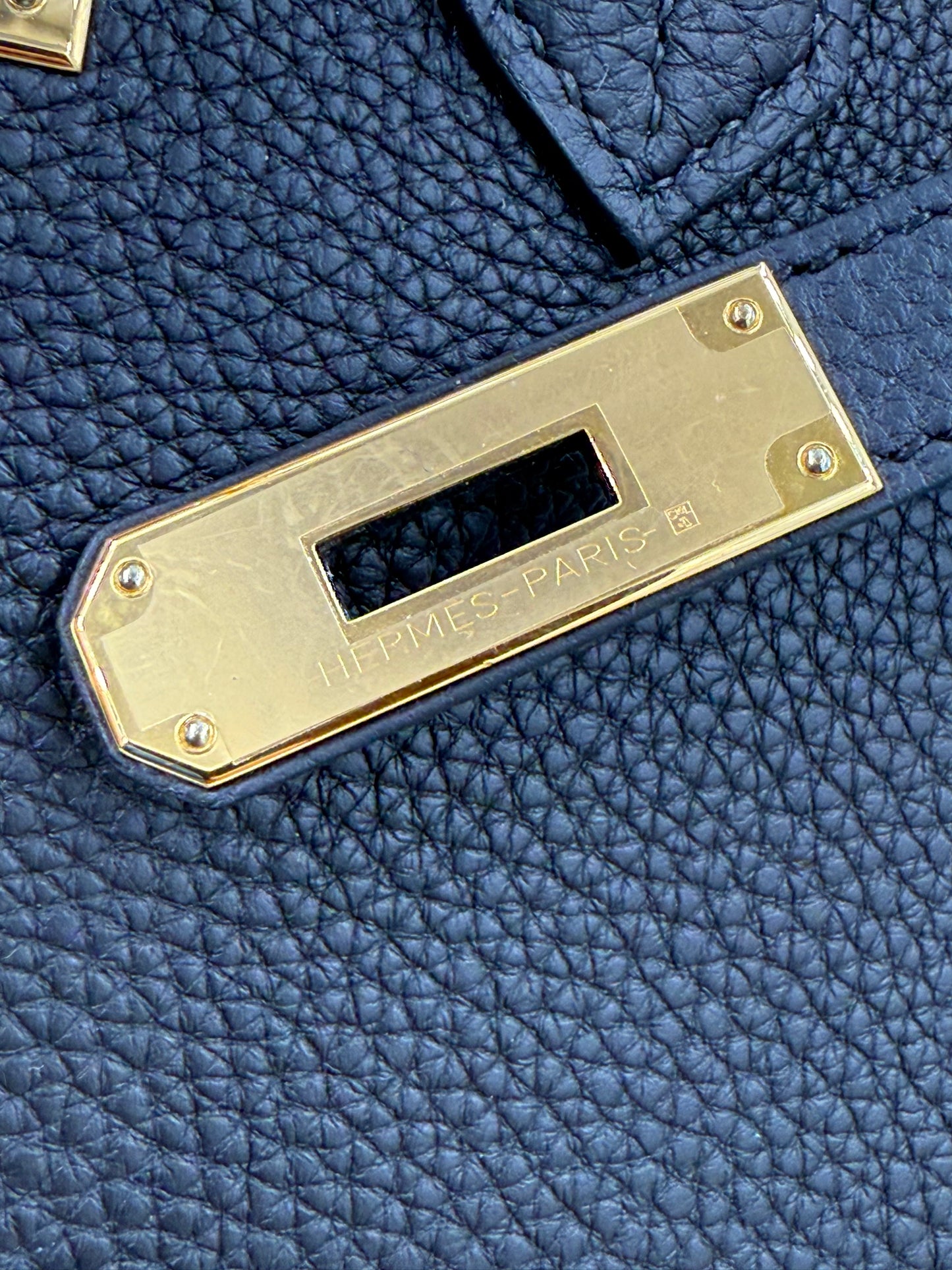 HERMÈS Birkin 30 Togo noir GHW