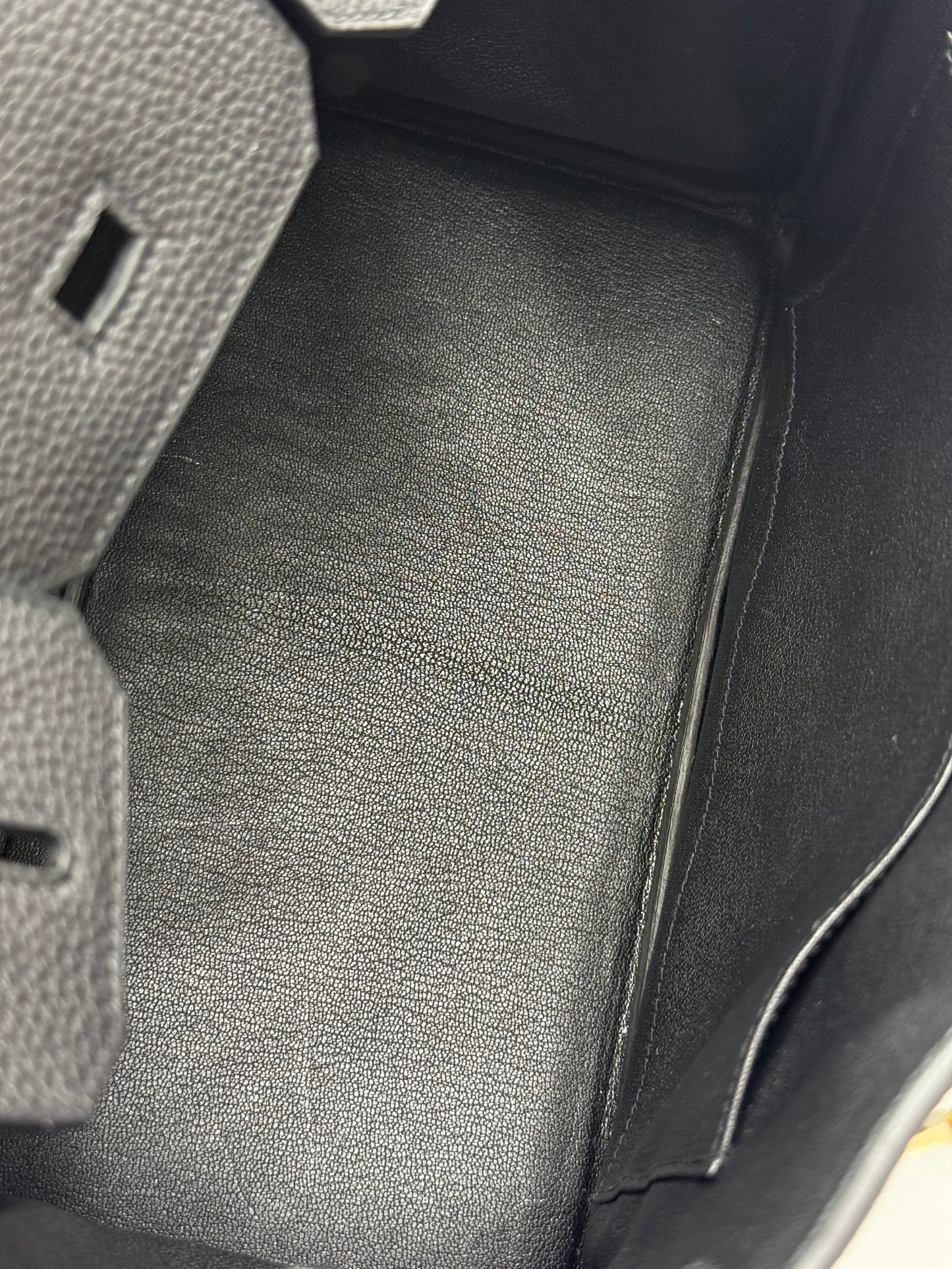 HERMÈS Birkin 30 Togo noir GHW