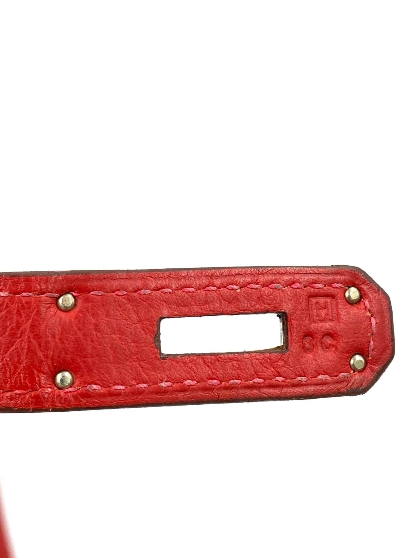 HERMÈS Birkin 35 Clemence Leder Capucine - Clutch & Macarons - M im Quadrat, 2009 - Clutch & Macarons -
