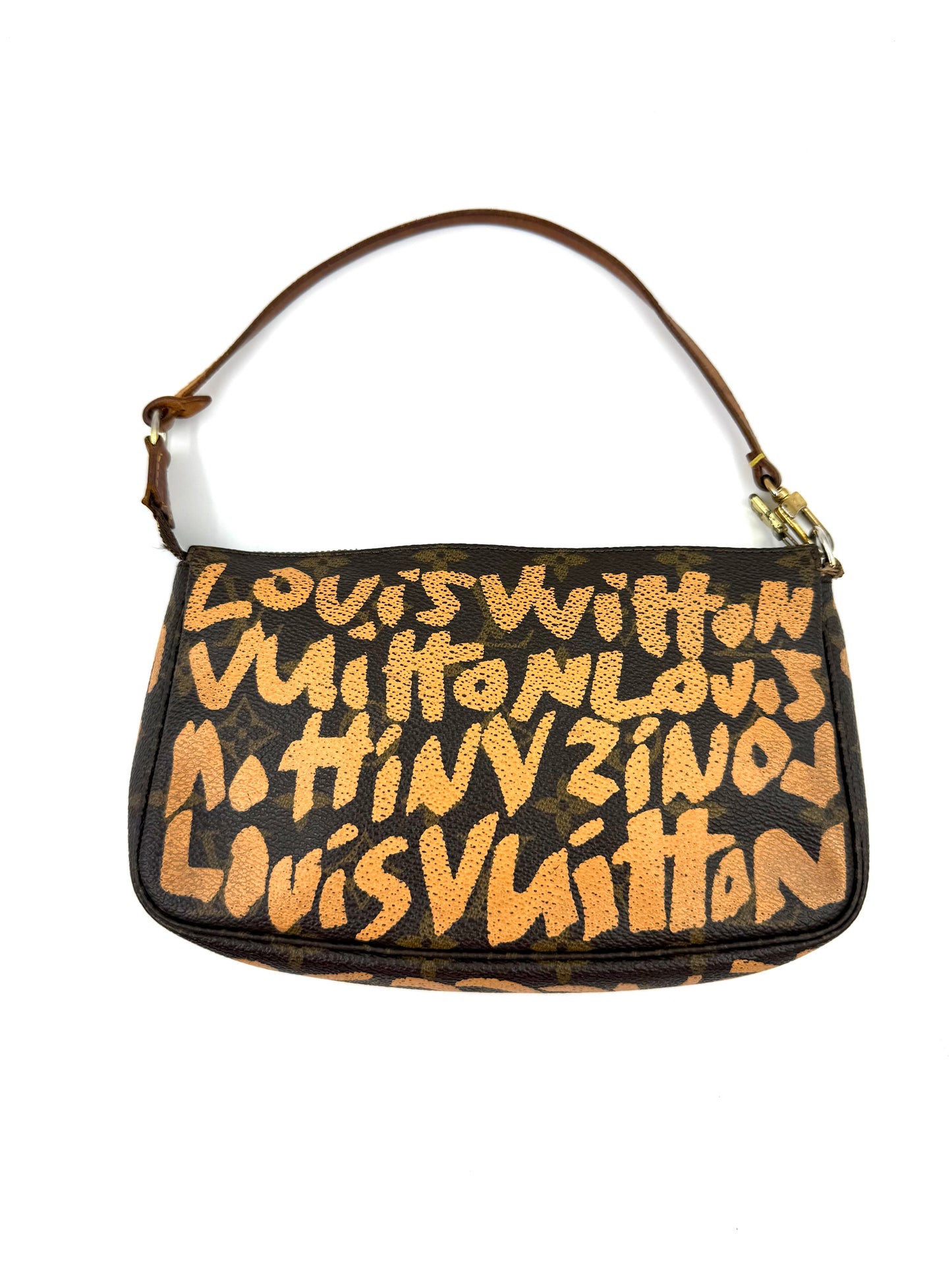 LOUIS VUITTON Pochette Accessoires Graffiti x Stephen Sprouse