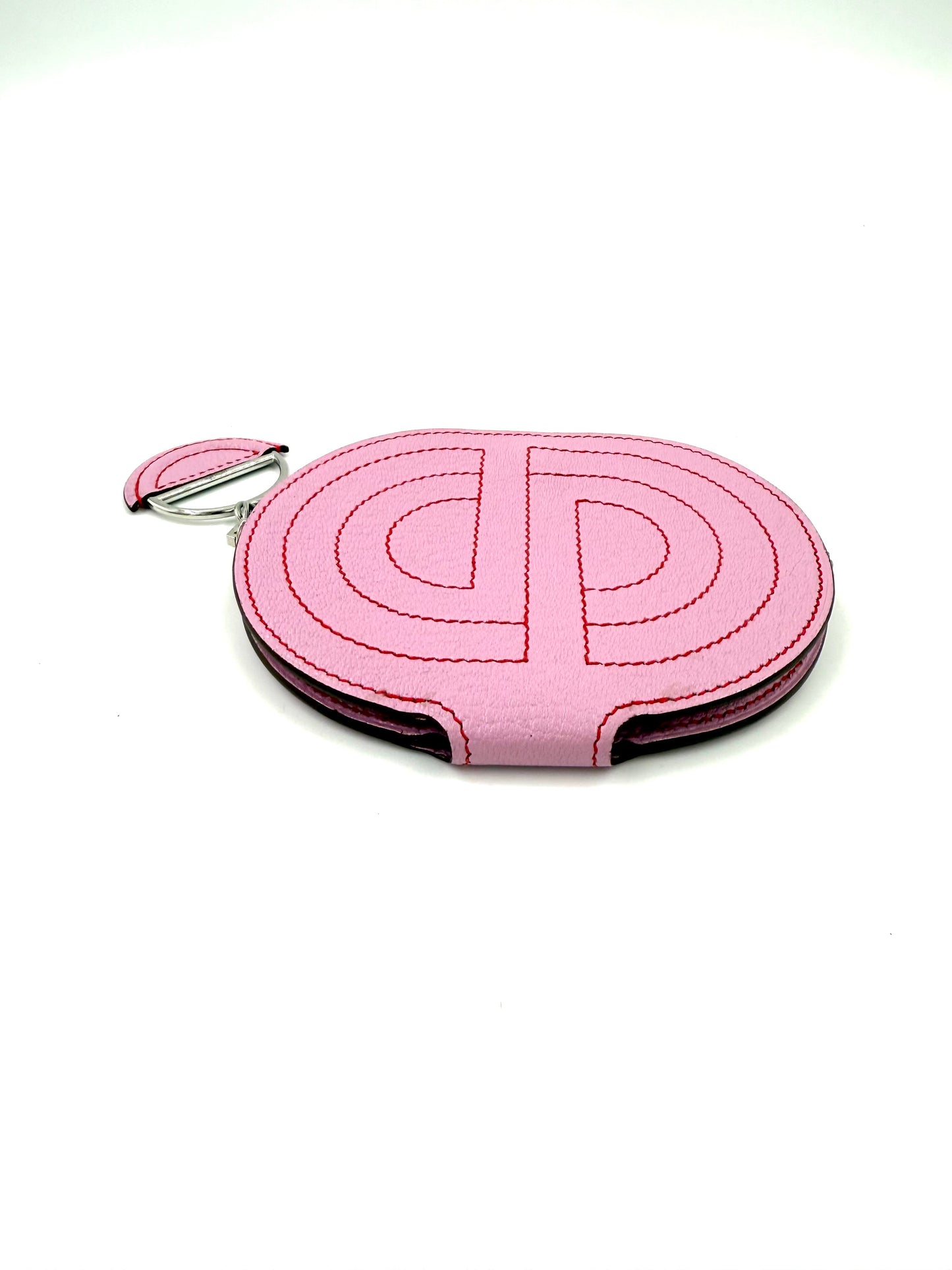 HERMÈS Loop Portemonnaie Mauve Sylvestre Mysoreleder