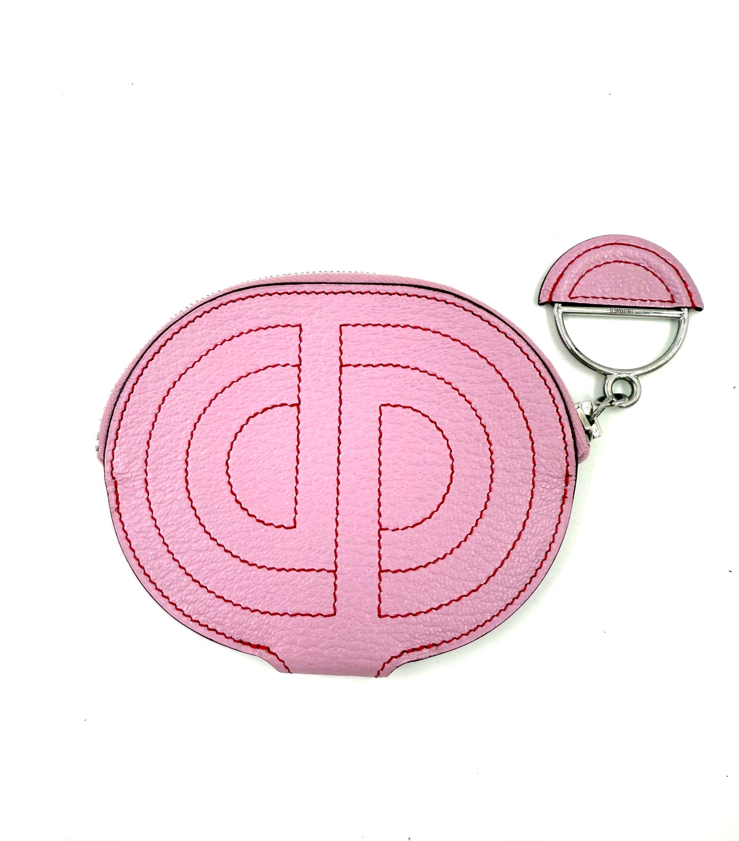 HERMÈS Loop Portemonnaie Mauve Sylvestre Mysoreleder